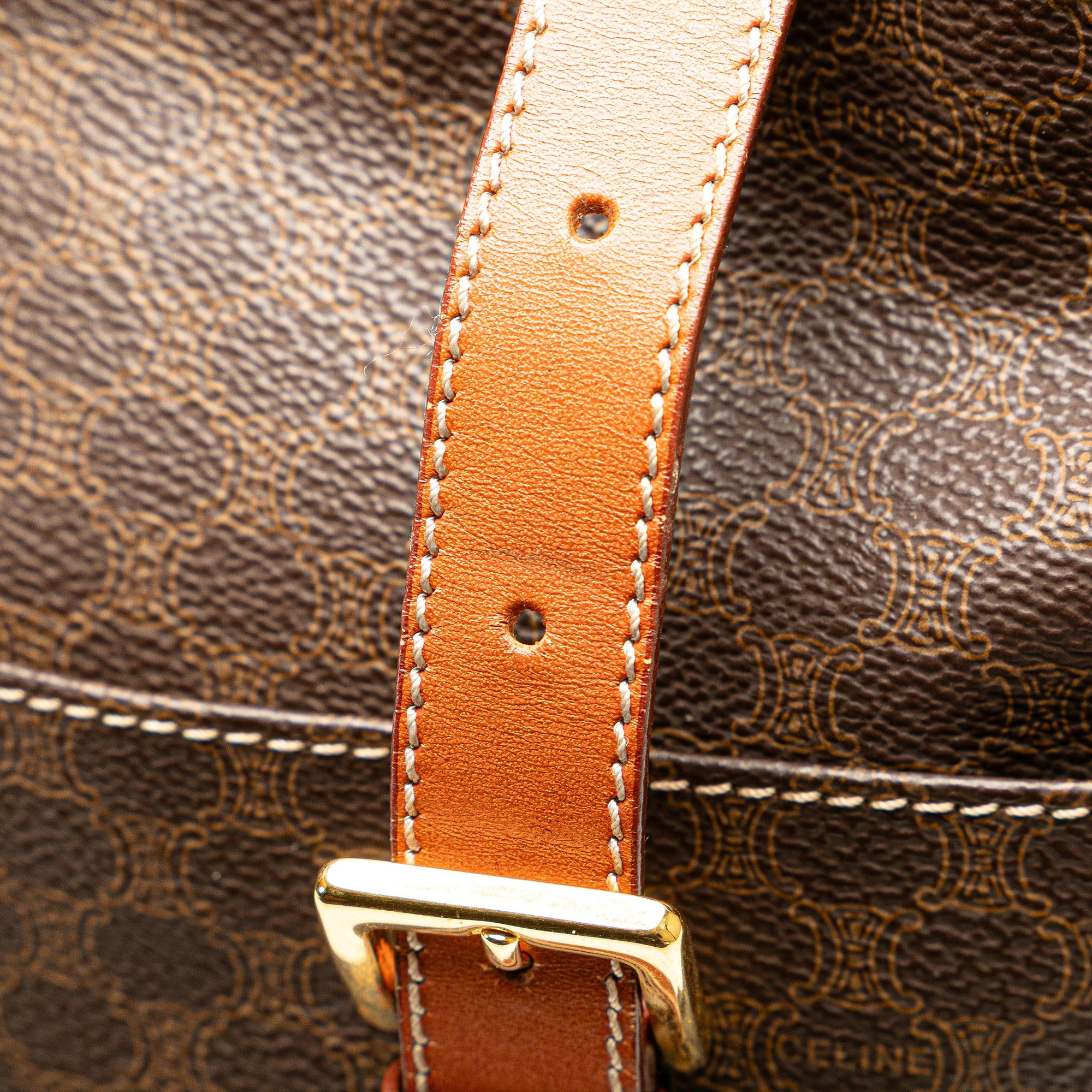 Celine Macadam Coated Canvas Tote