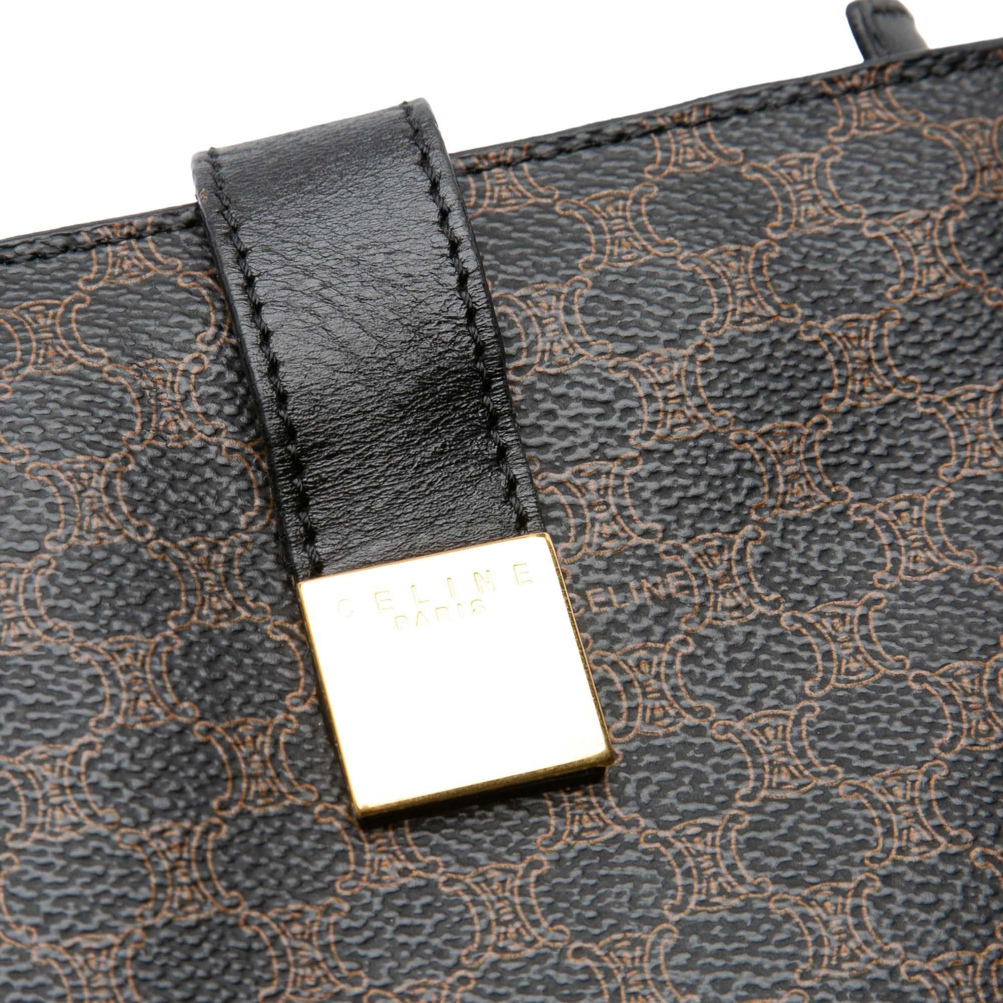 Celine Macadam Coated Canvas Tote