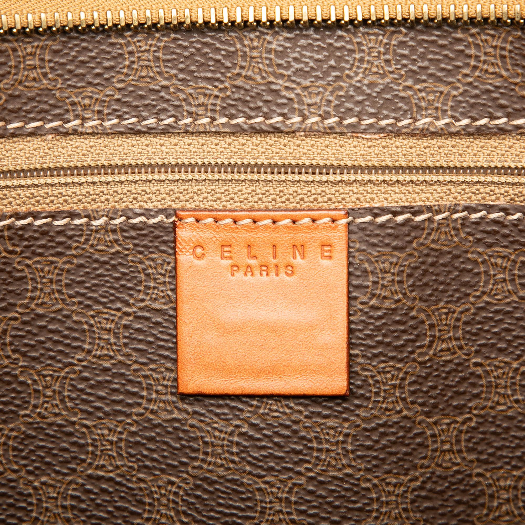 Celine Macadam Coated Canvas Tote