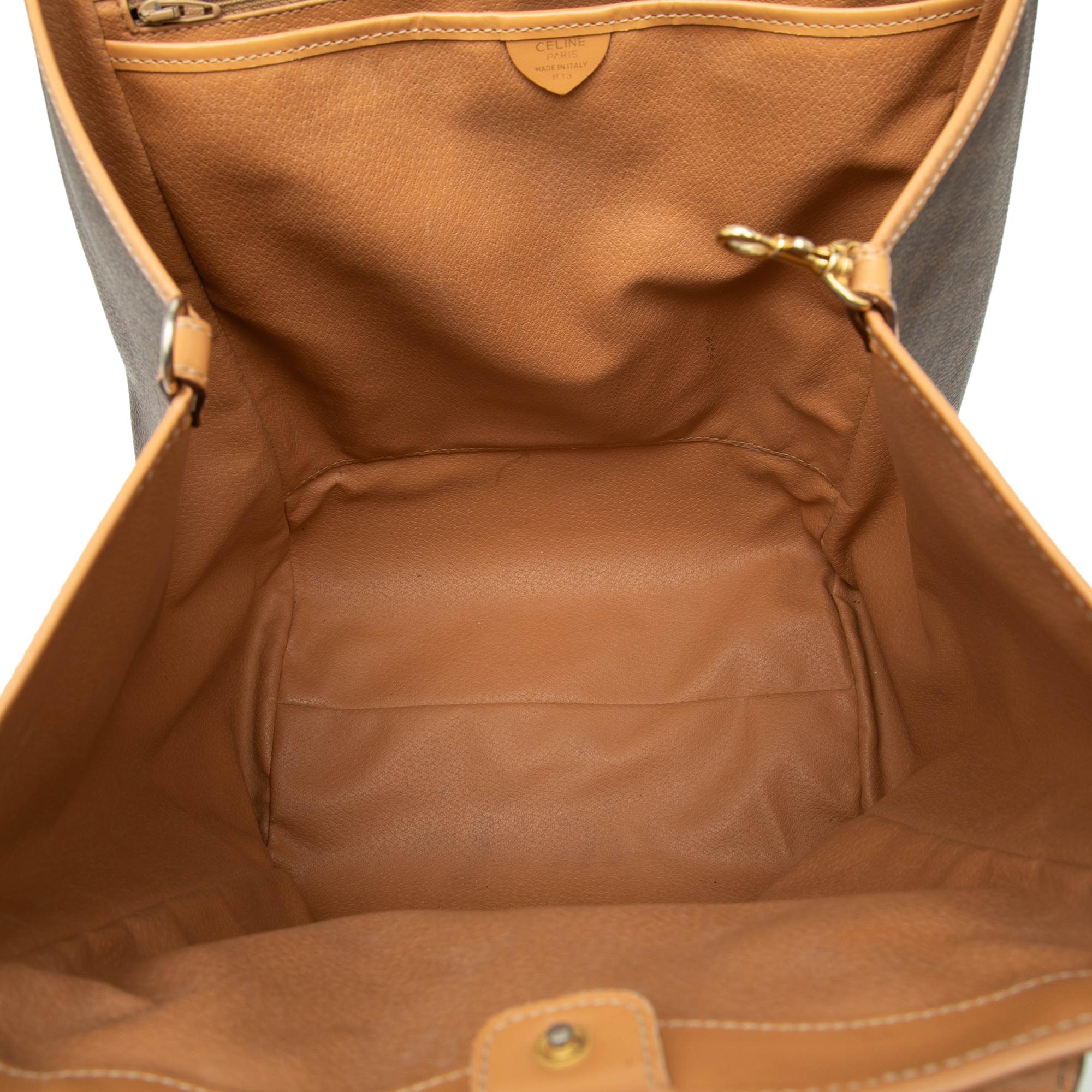 Celine Macadam Coated Canvas Tote