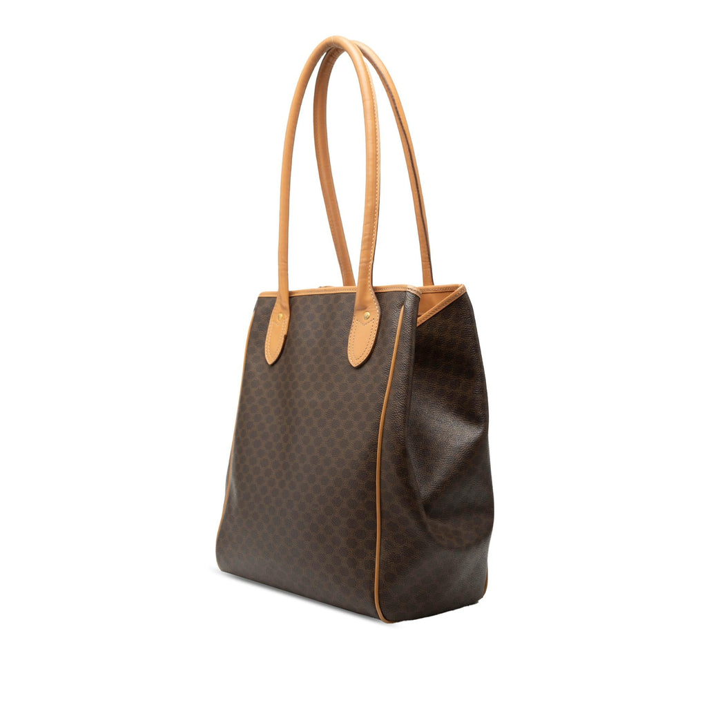 Celine Macadam Coated Canvas Tote