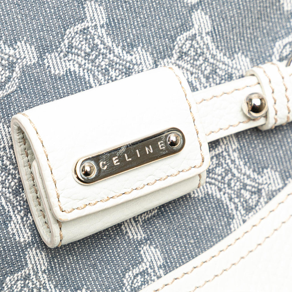 Celine Macadam Denim Tote
