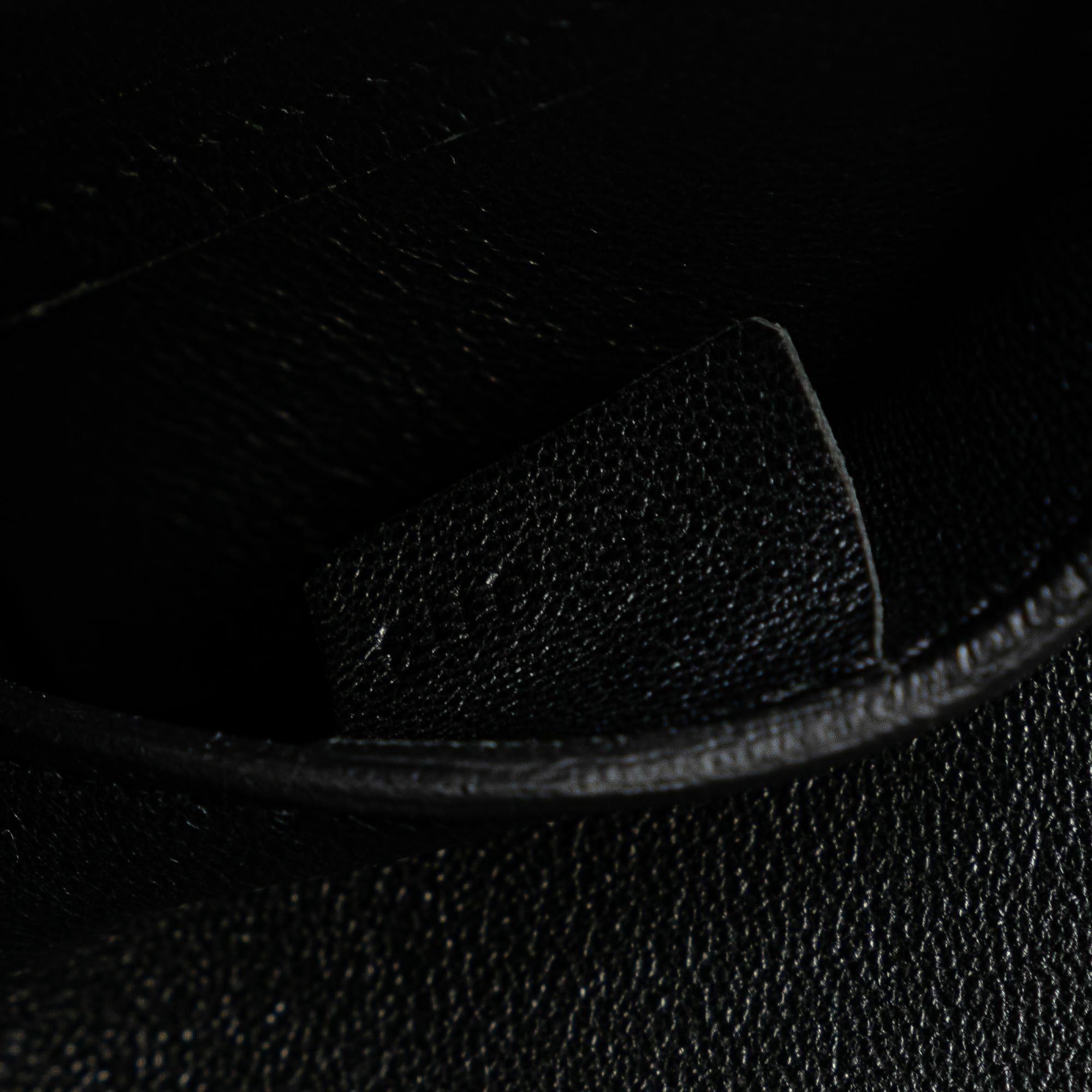 Celine Medium Bicolor Leather Edge Handbag