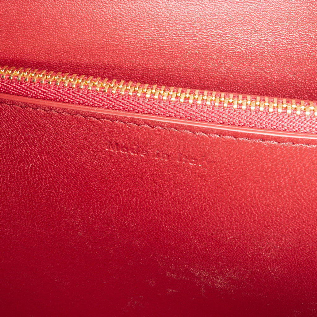 Celine Medium Calfskin Clasp Handbag