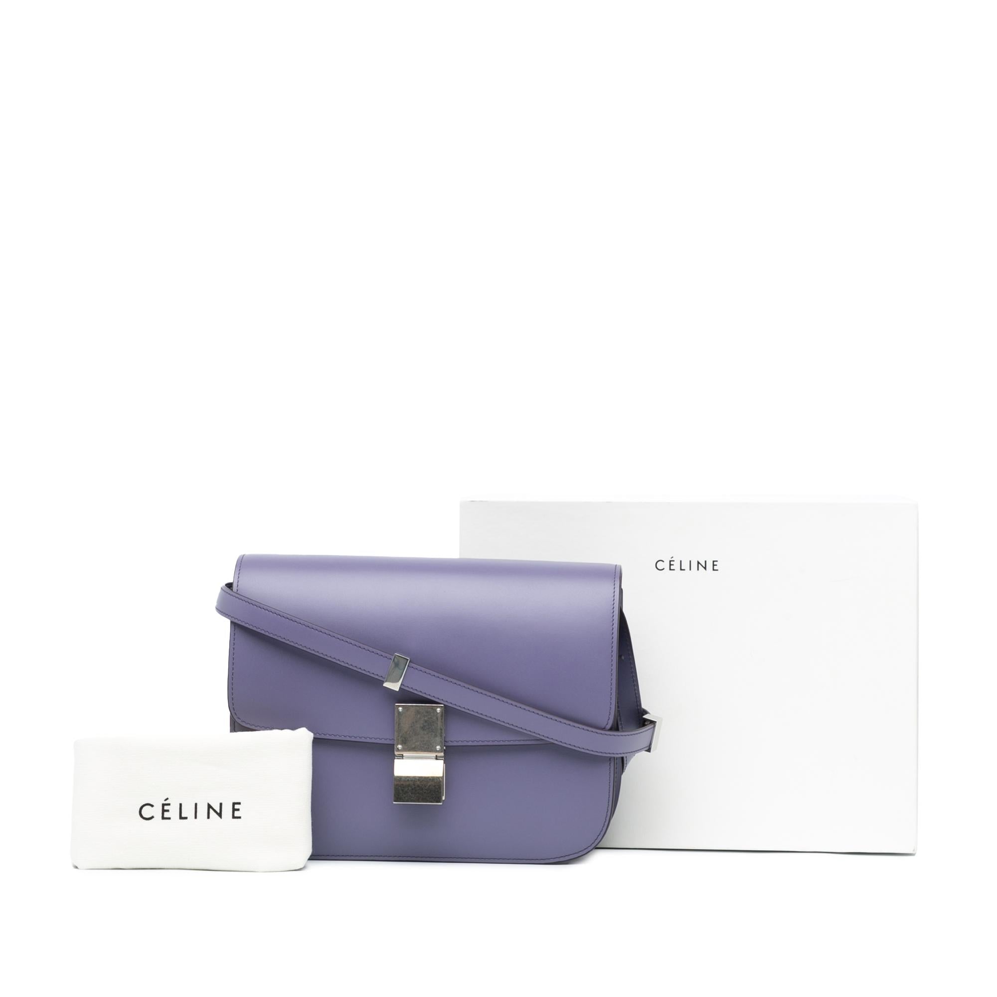 Celine Medium Calfskin Classic Box (SHG-8Gm4iW)