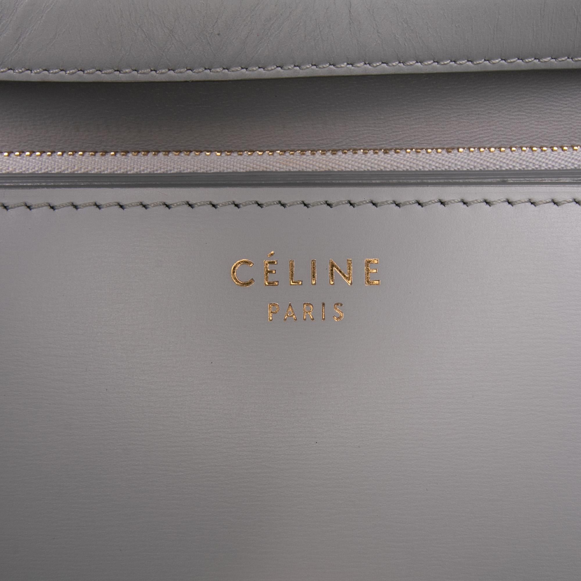 Celine Medium Calfskin Classic Box