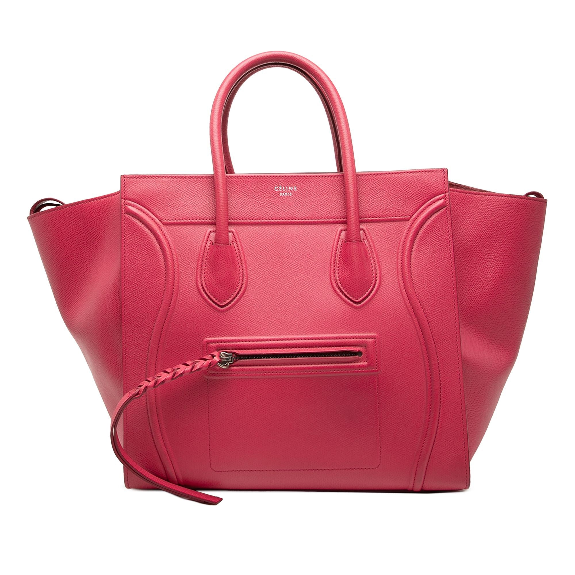 Celine Medium Grained Calfskin Phantom Luggage Tote