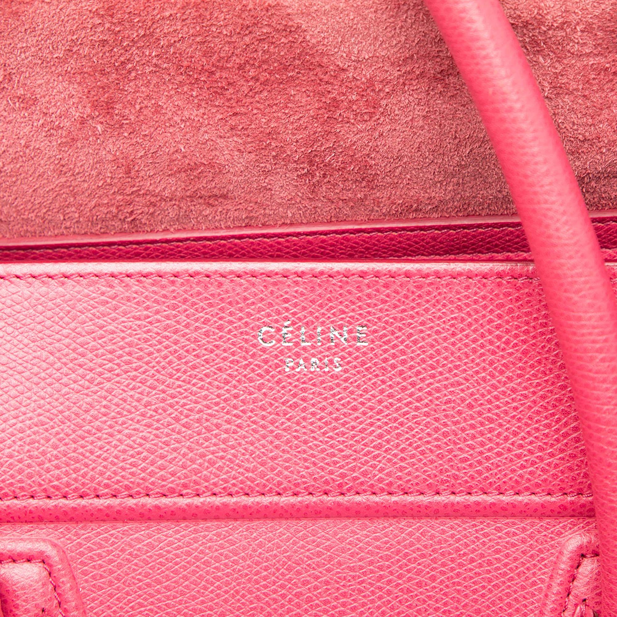 Celine Medium Grained Calfskin Phantom Luggage Tote