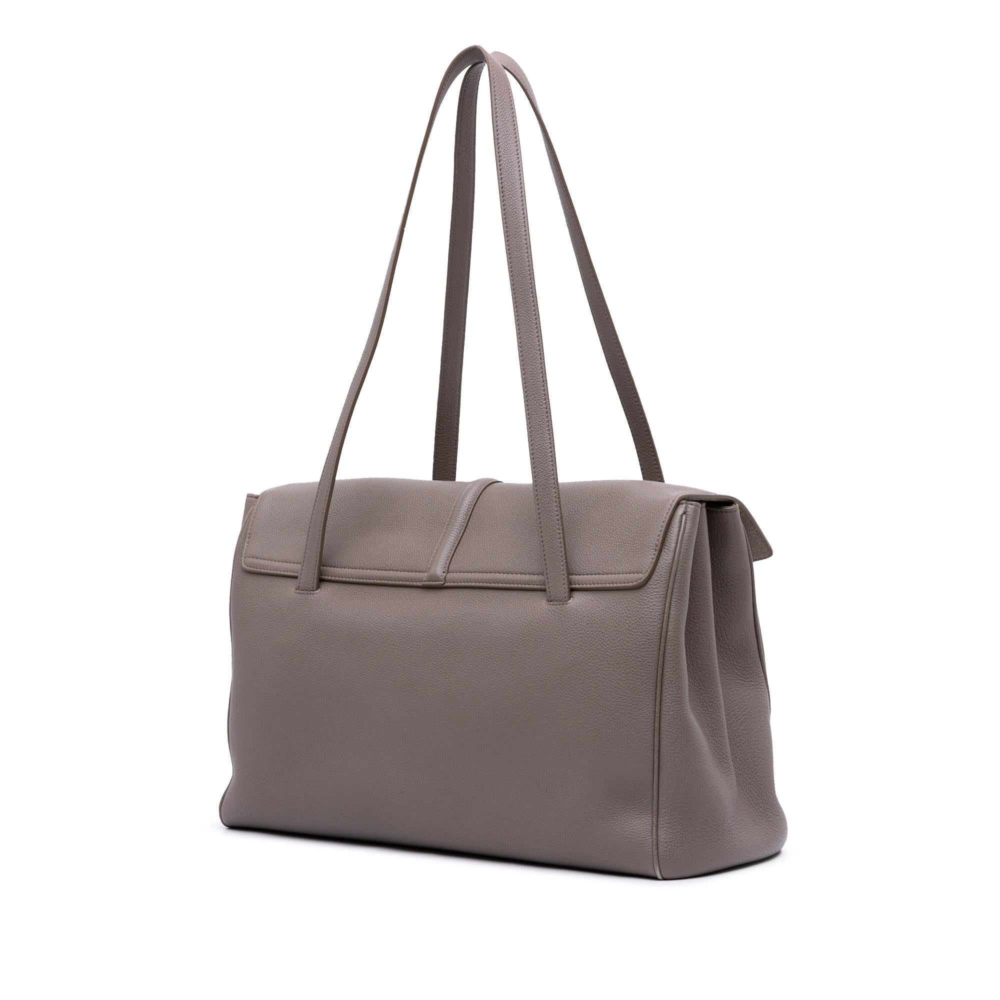 Celine Medium Grained Calfskin Soft 16 Shoulder Bag