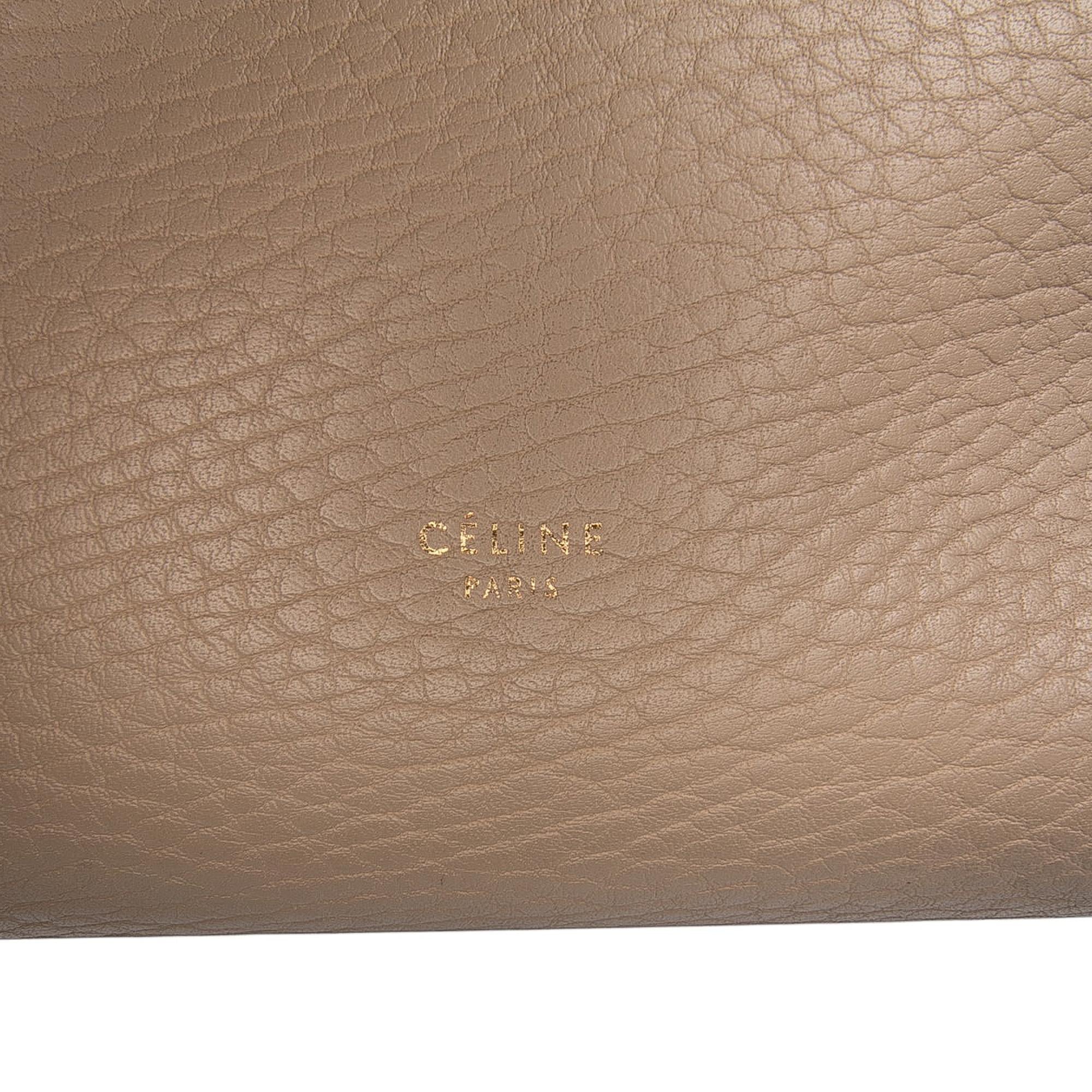Celine Medium Grained Calfskin Tie Knot Handbag