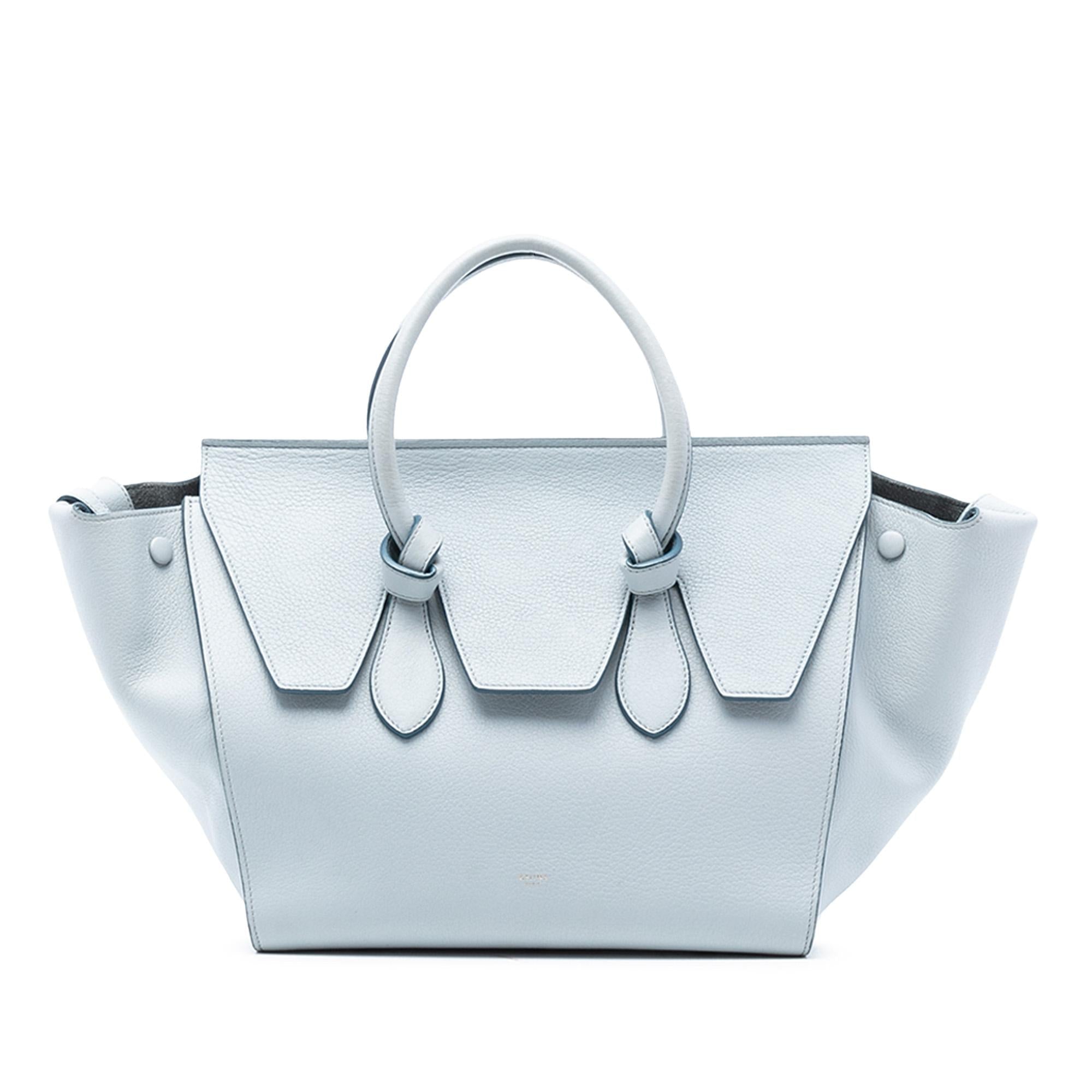 Celine Medium Grained Calfskin Tie Knot Handbag