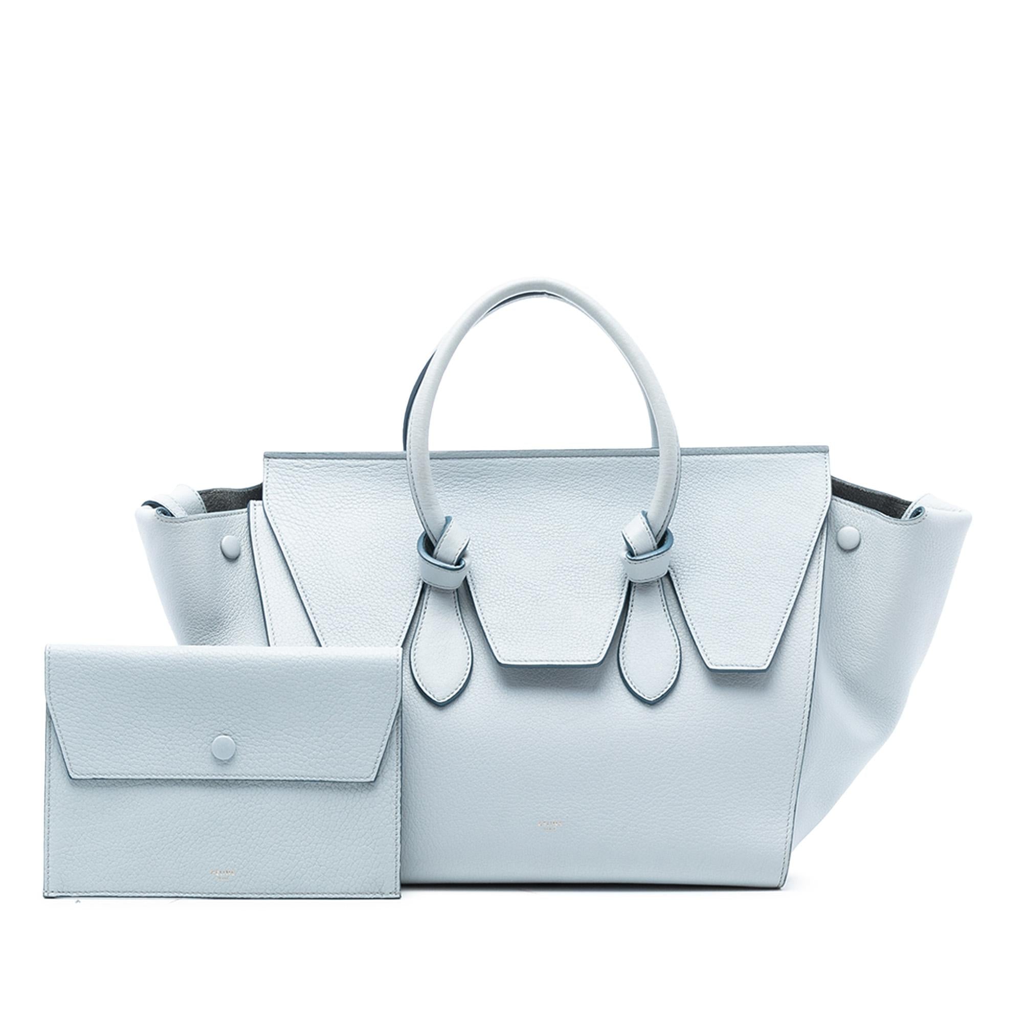 Celine Medium Grained Calfskin Tie Knot Handbag