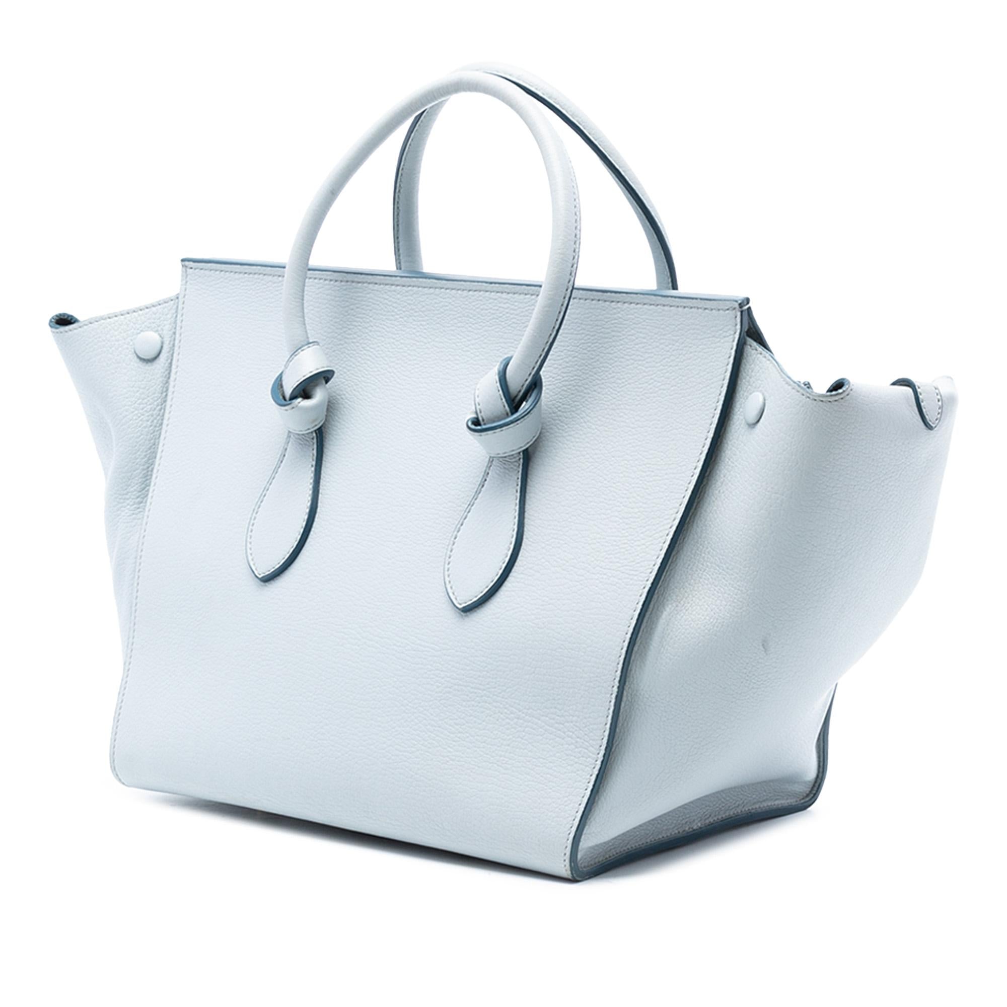 Celine Medium Grained Calfskin Tie Knot Handbag