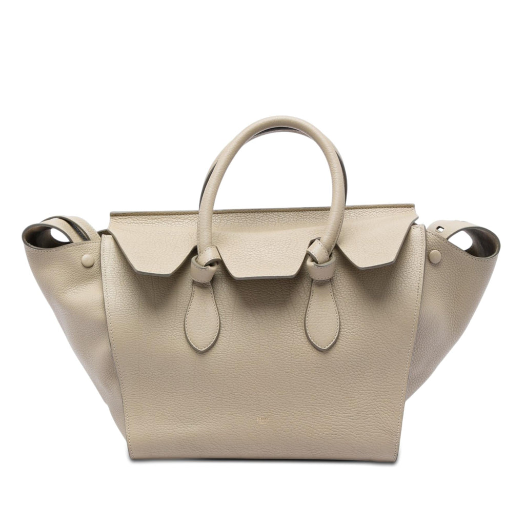 Celine Medium Grained Calfskin Tie Knot Tote