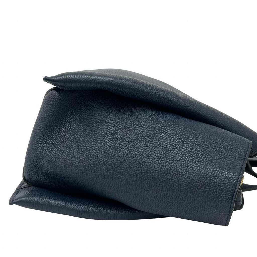 Celine Medium Grained Calfskin Trifold Tote