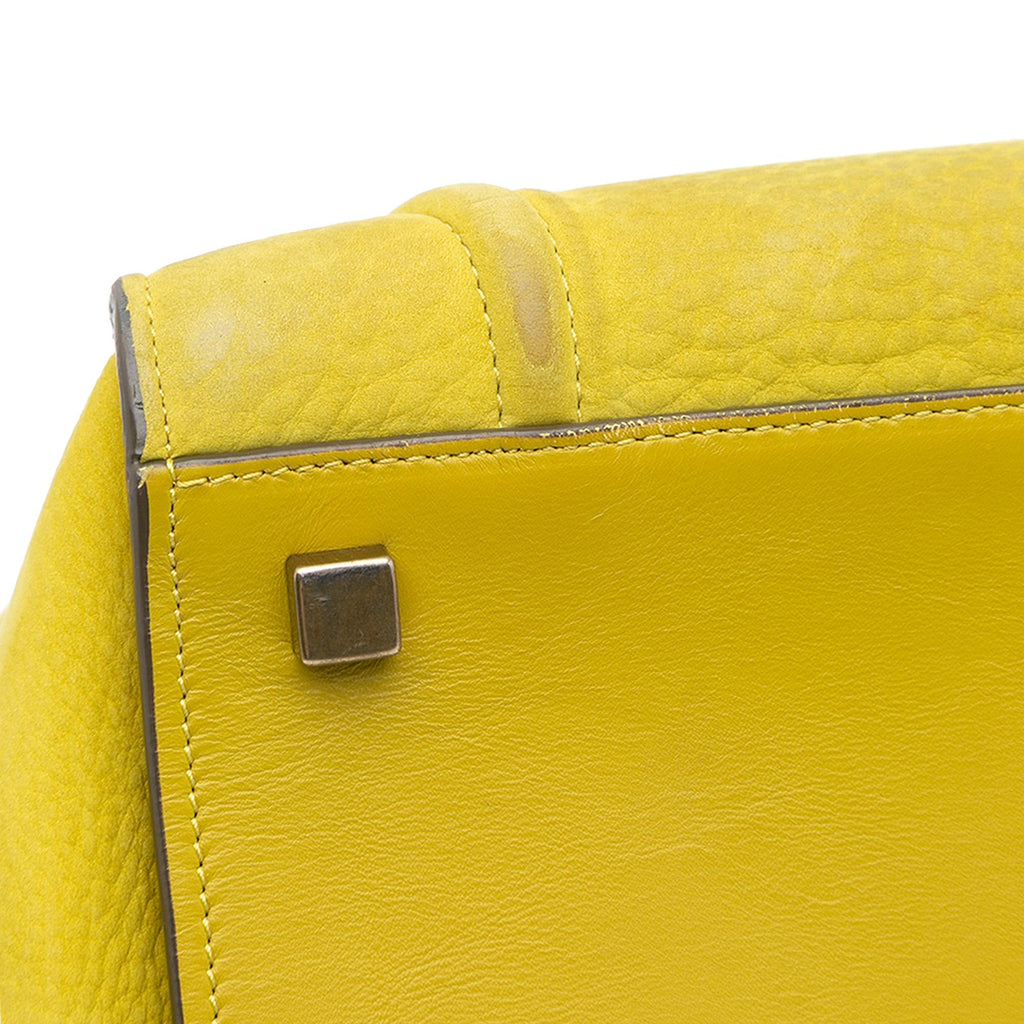Celine Medium Leather Phantom Luggage Tote