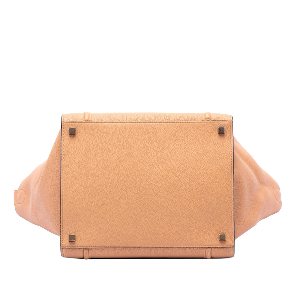 Celine Medium Leather Phantom Luggage Tote