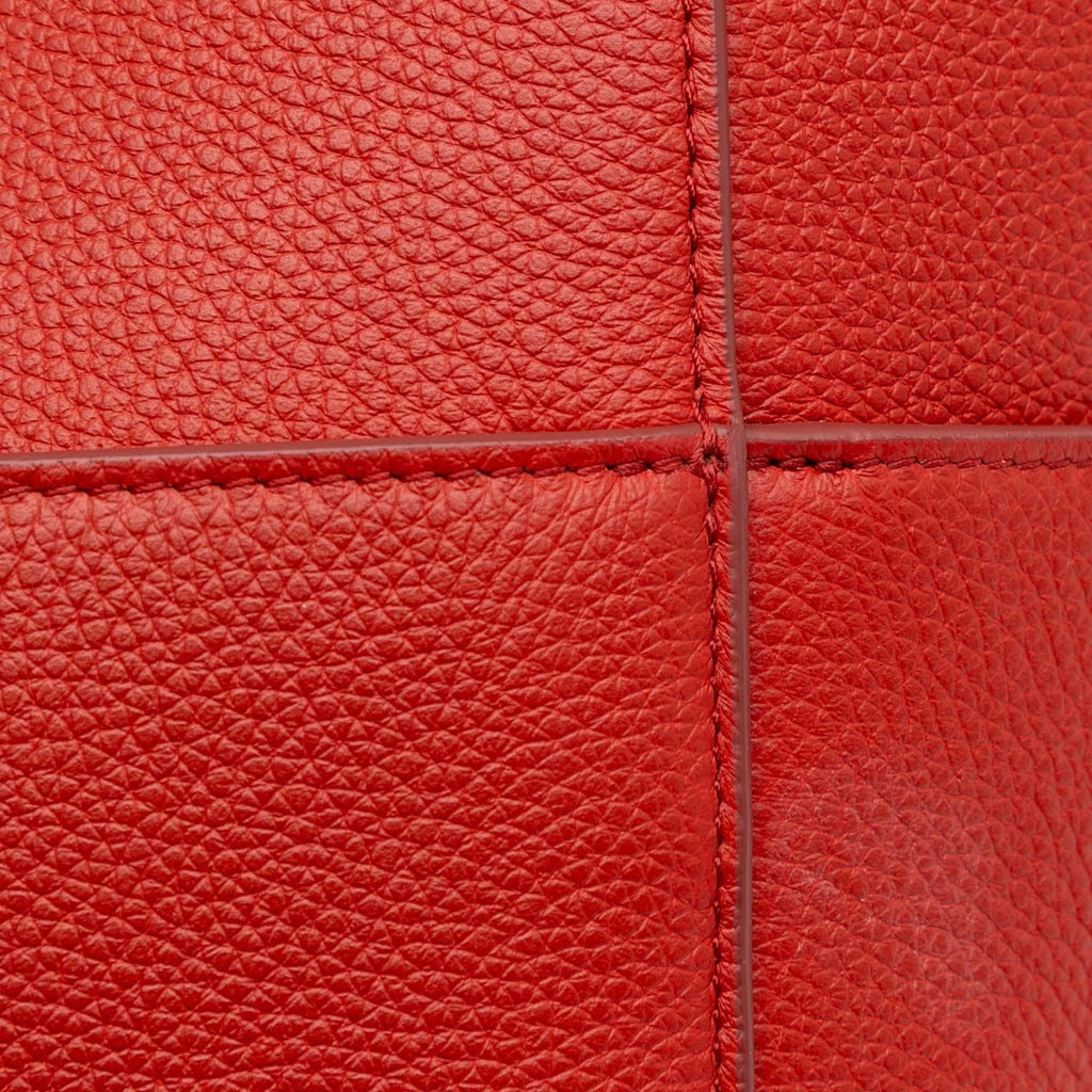 Celine Medium Leather Seau Sangle Bucket Bag