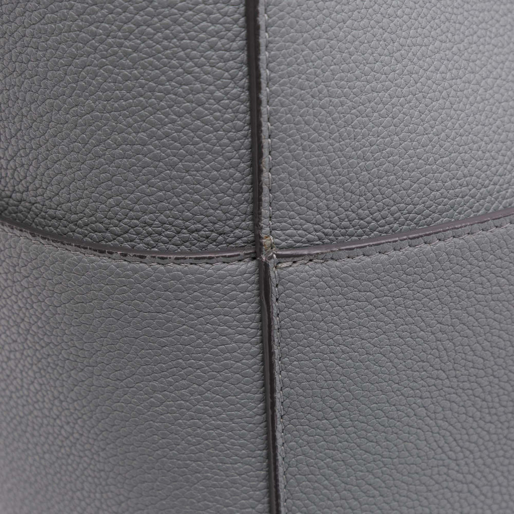 Celine Medium Leather Seau Sangle Bucket Bag