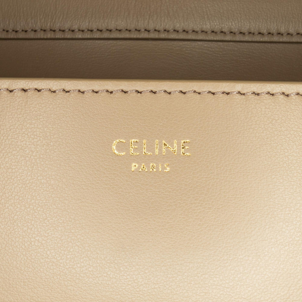 Celine Medium Leather Tabou Crossbody