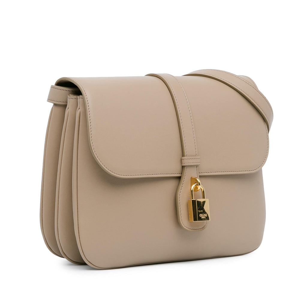 Celine Medium Leather Tabou Crossbody