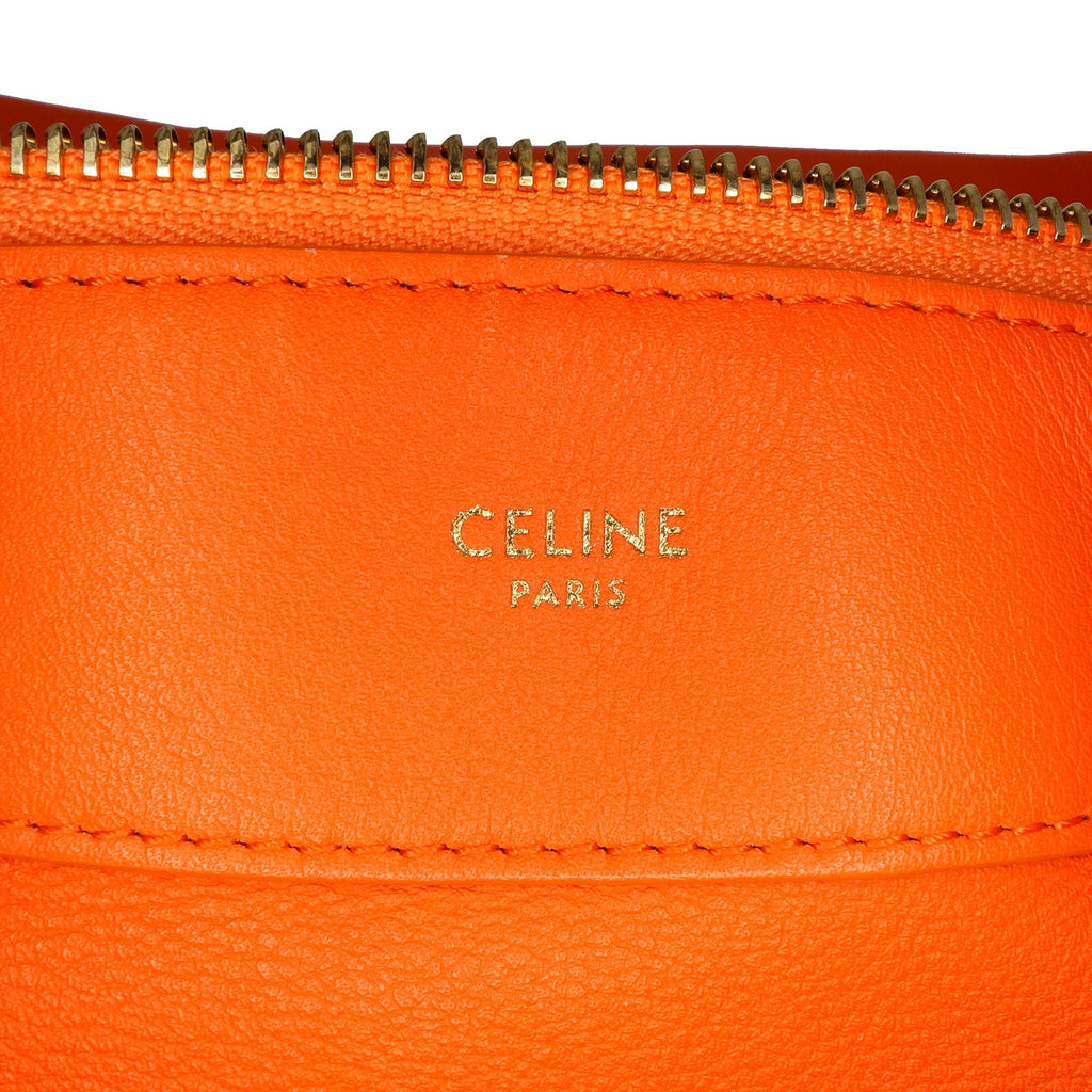 Celine Medium Supple Grained Calfskin Romy Shoulder Bag