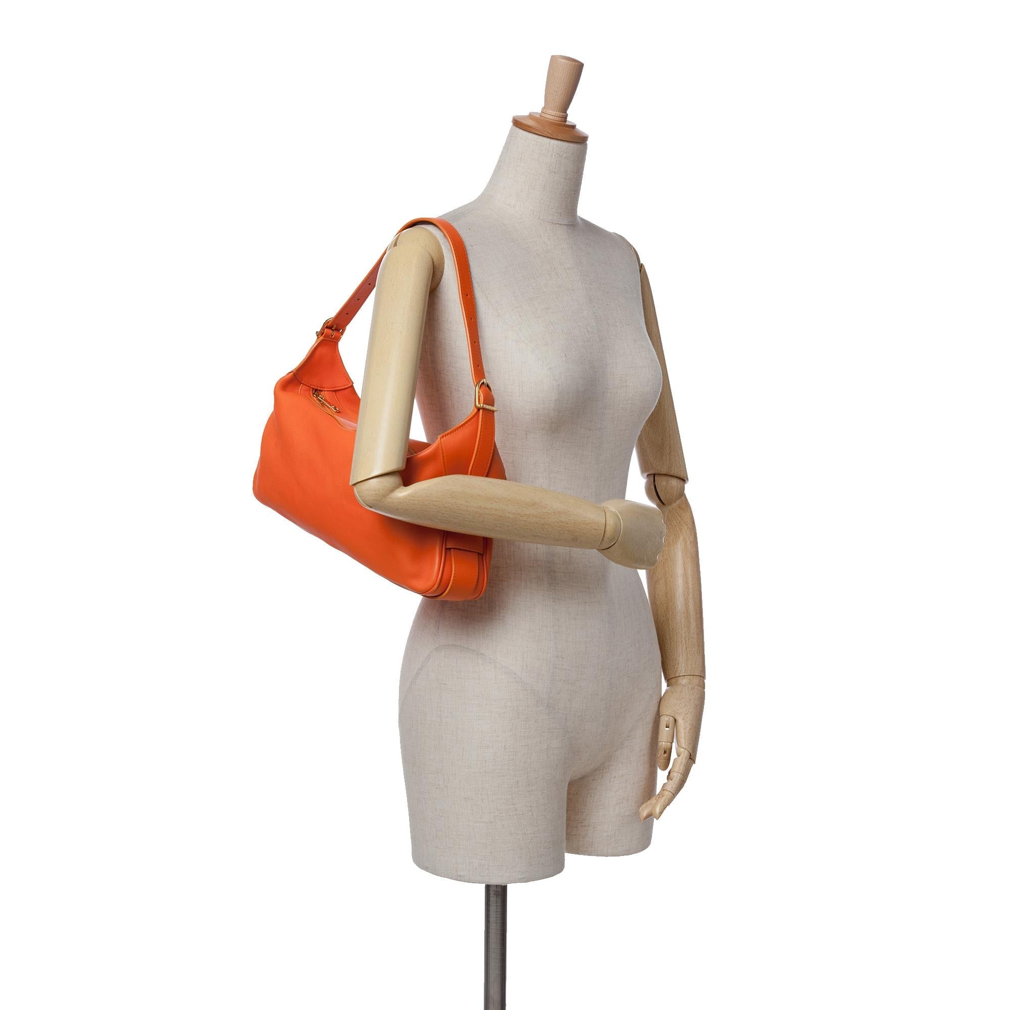 Celine Medium Supple Grained Calfskin Romy Shoulder Bag
