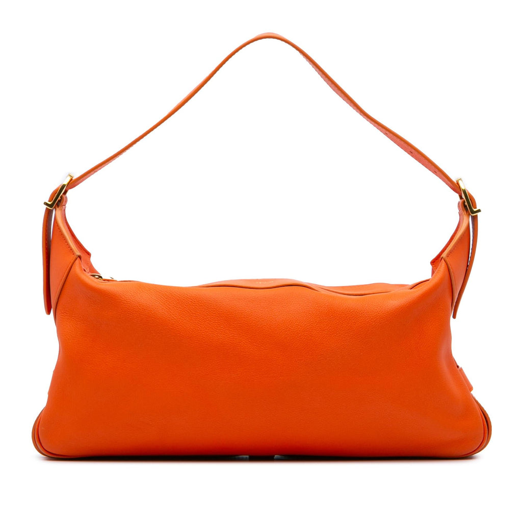 Celine Medium Supple Grained Calfskin Romy Shoulder Bag