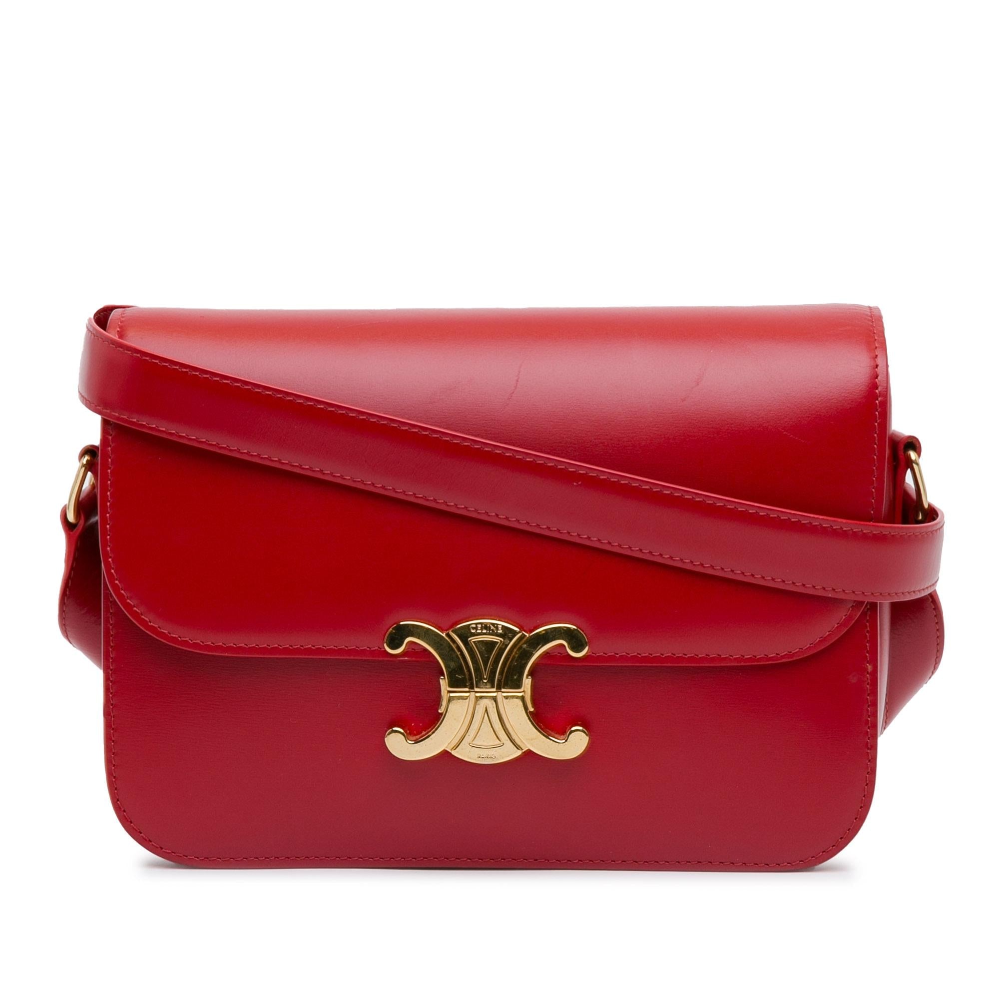 Celine Medium Triomphe Crossbody Bag (SHG-Mj1Oy2)