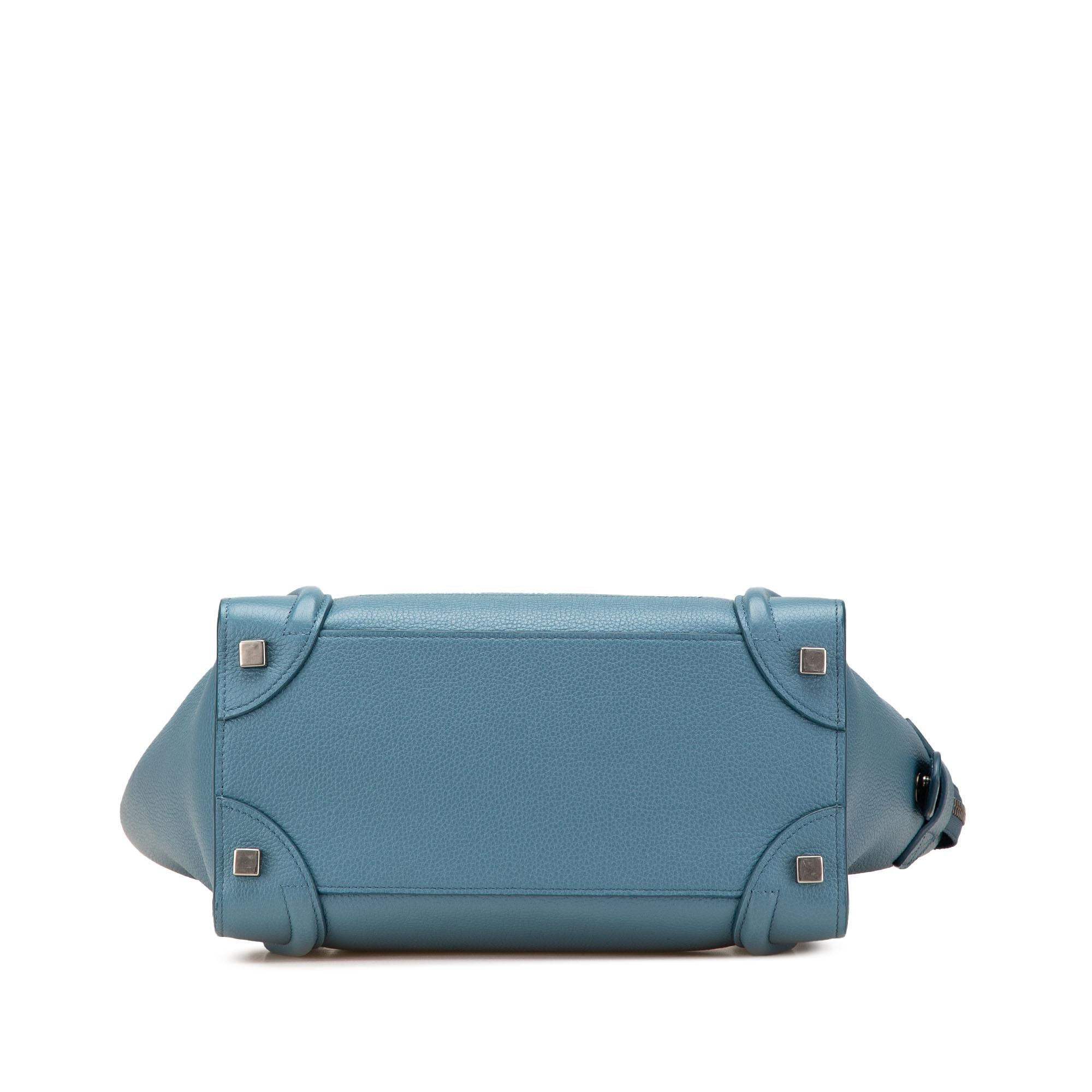 Celine Micro Calfskin Luggage Tote