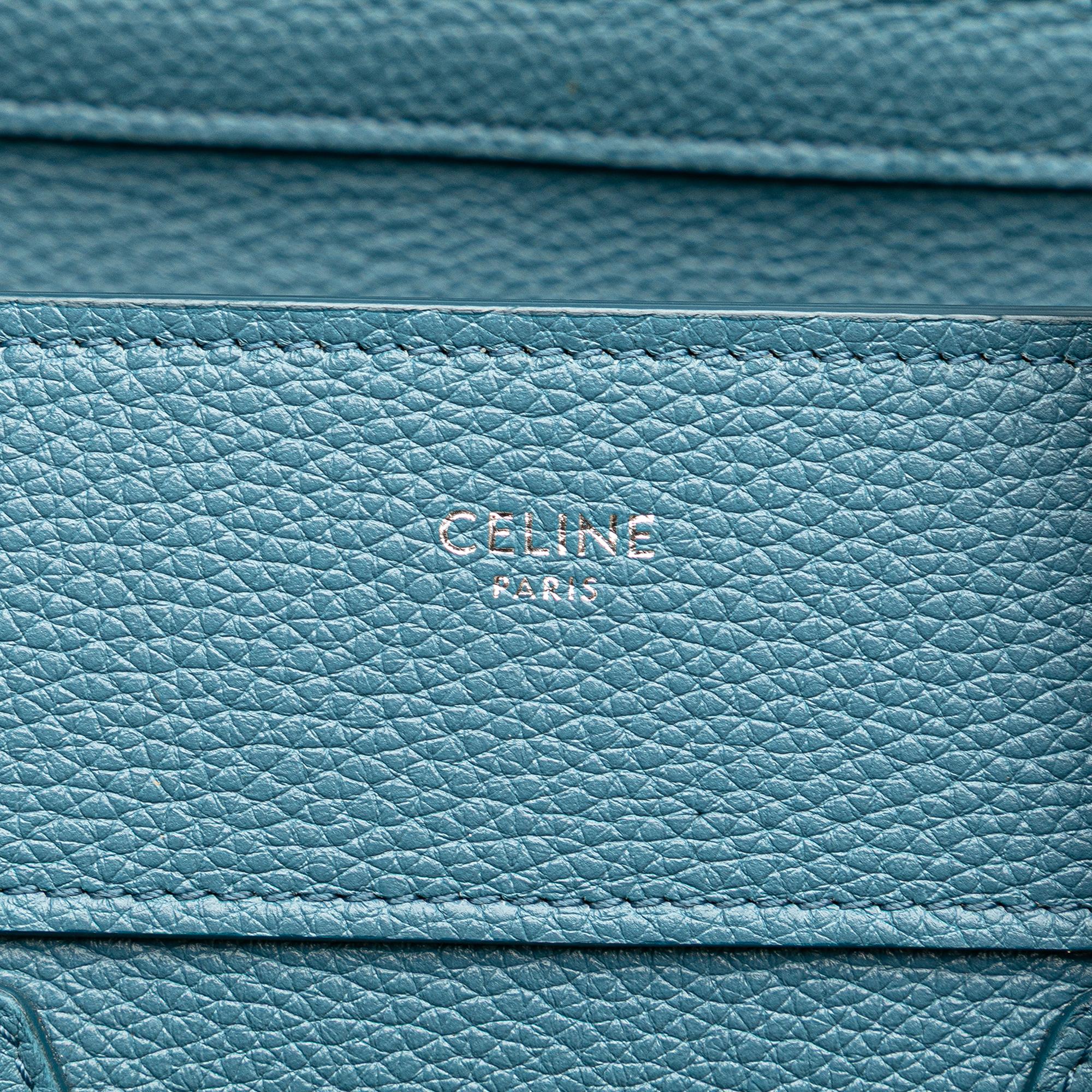 Celine Micro Calfskin Luggage Tote