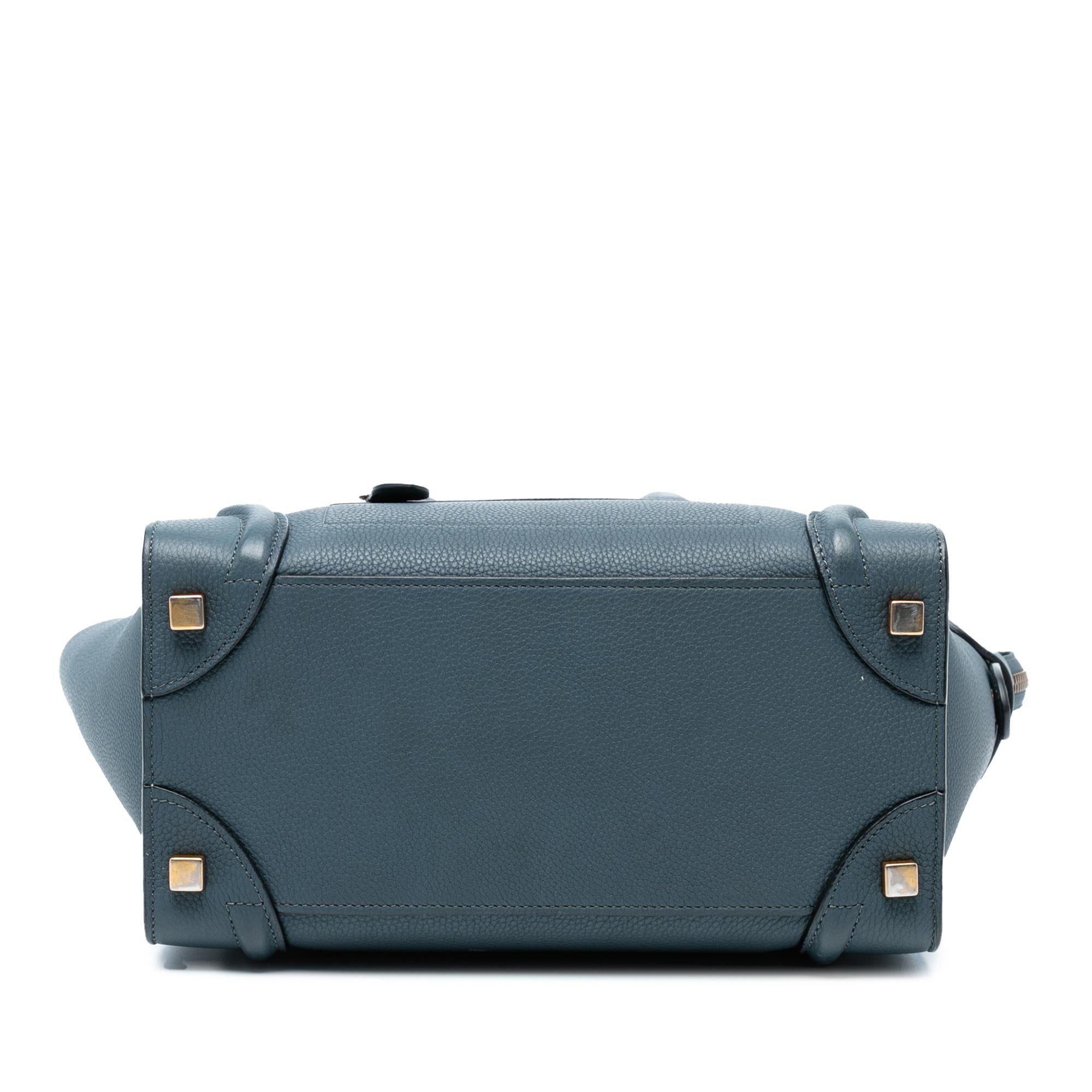 Celine Micro Calfskin Luggage Tote