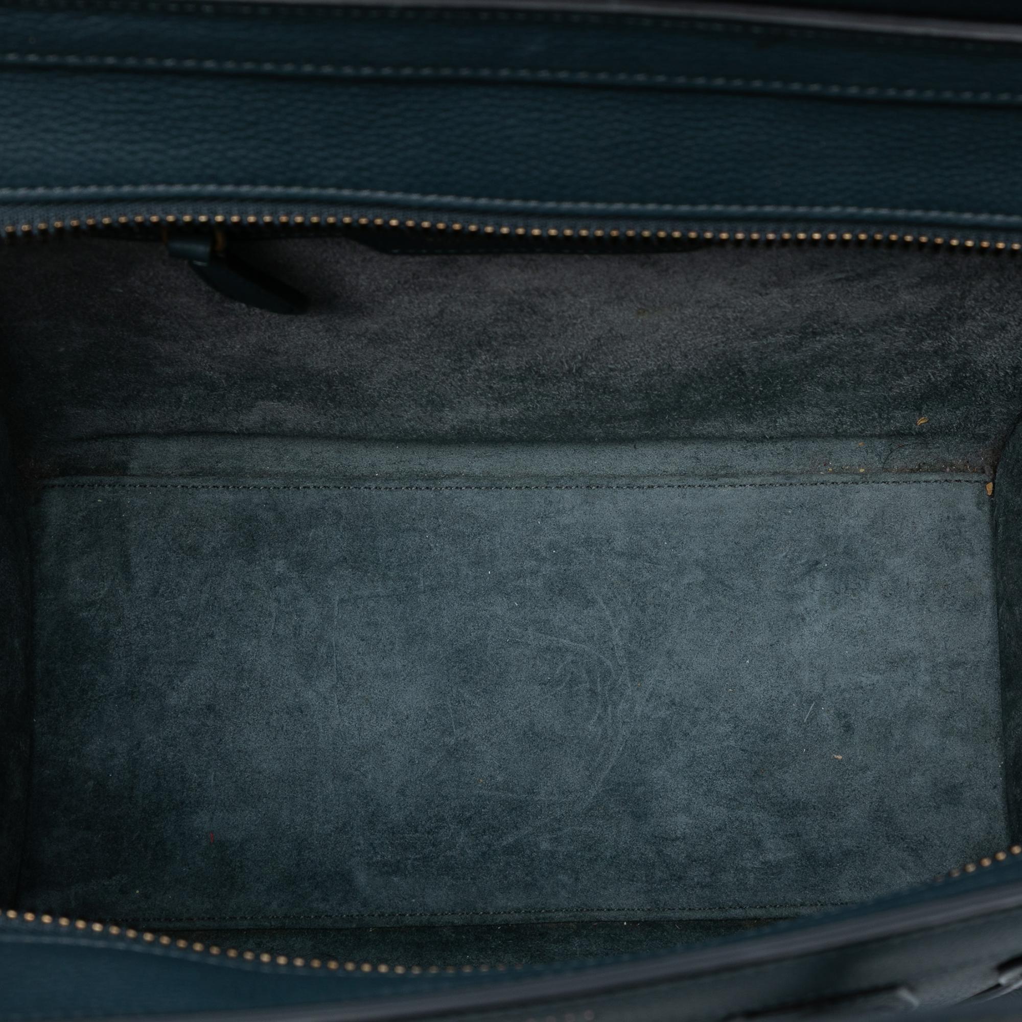 Celine Micro Calfskin Luggage Tote