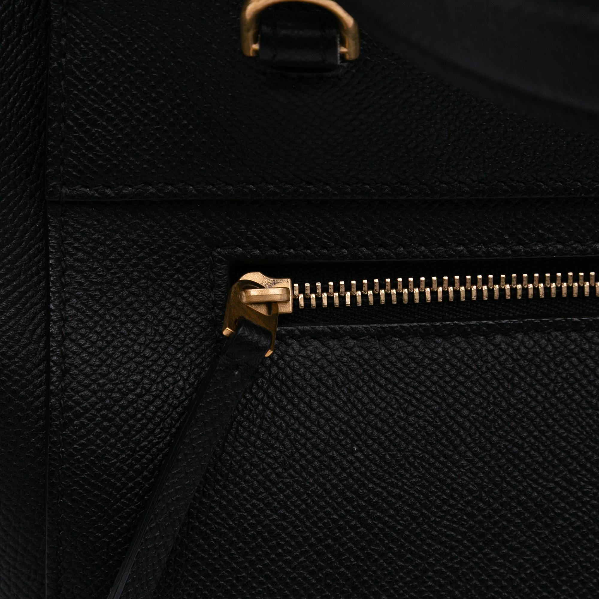 Celine Micro Grained Calfskin Belt Bag