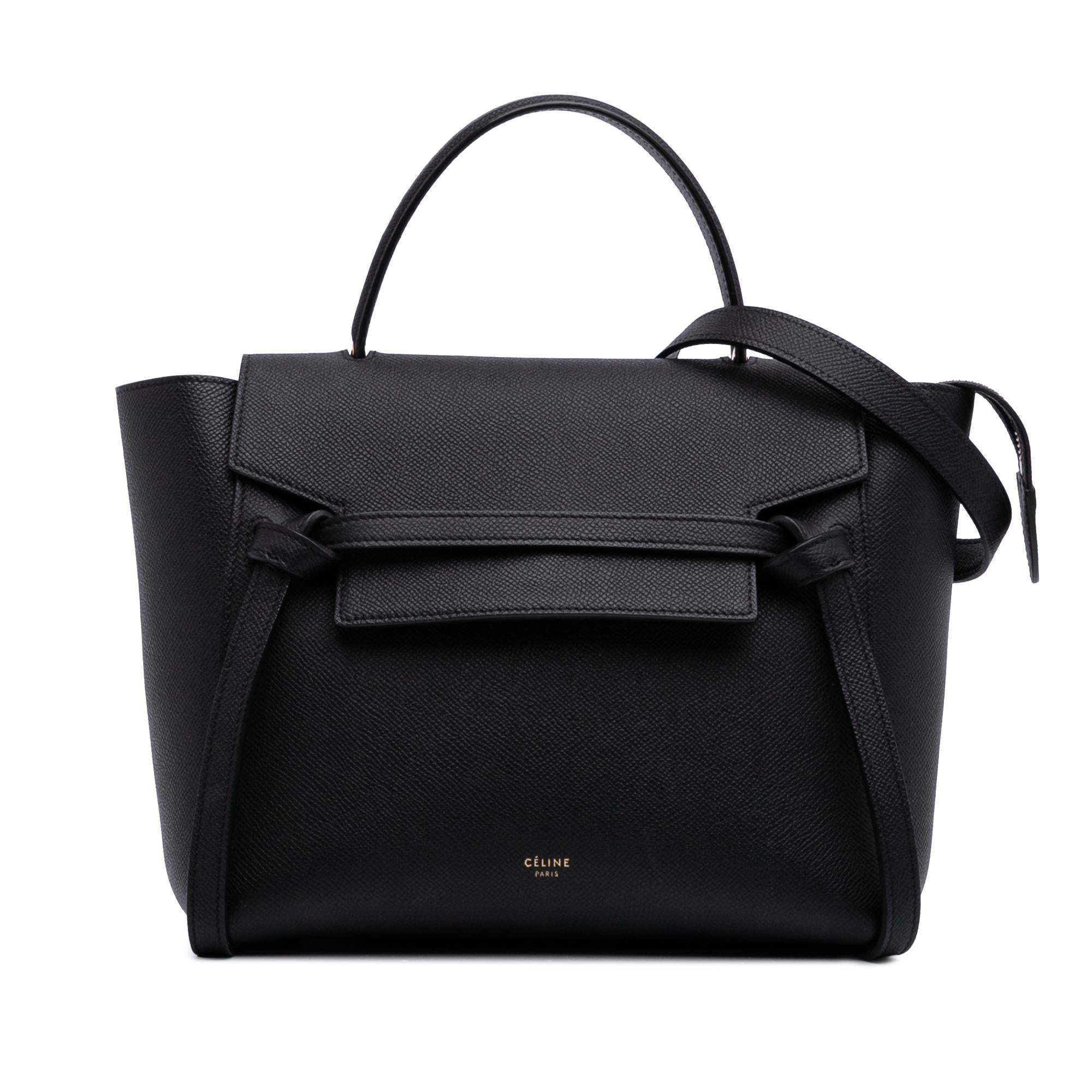 Celine Micro Grained Calfskin Belt Bag