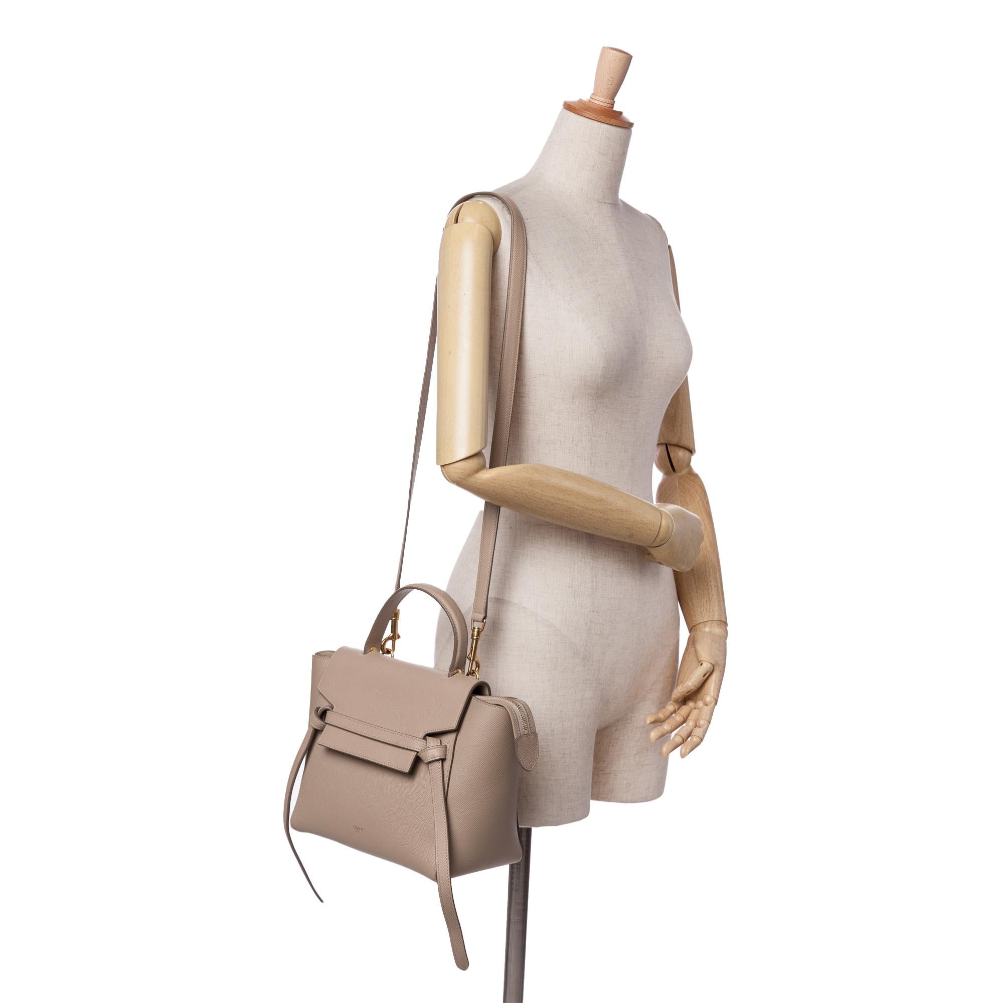 Celine Micro Grained Calfskin Belt Bag