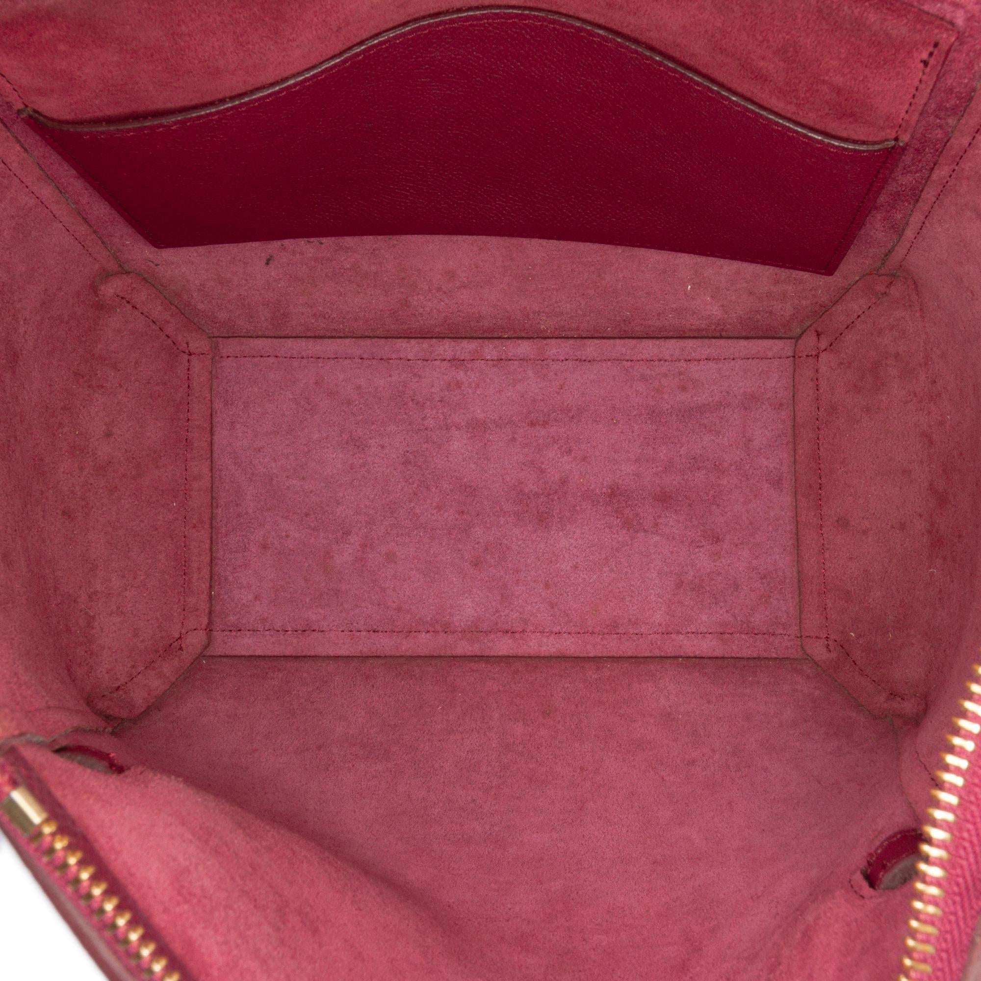Celine Micro Grained Calfskin Belt Bag