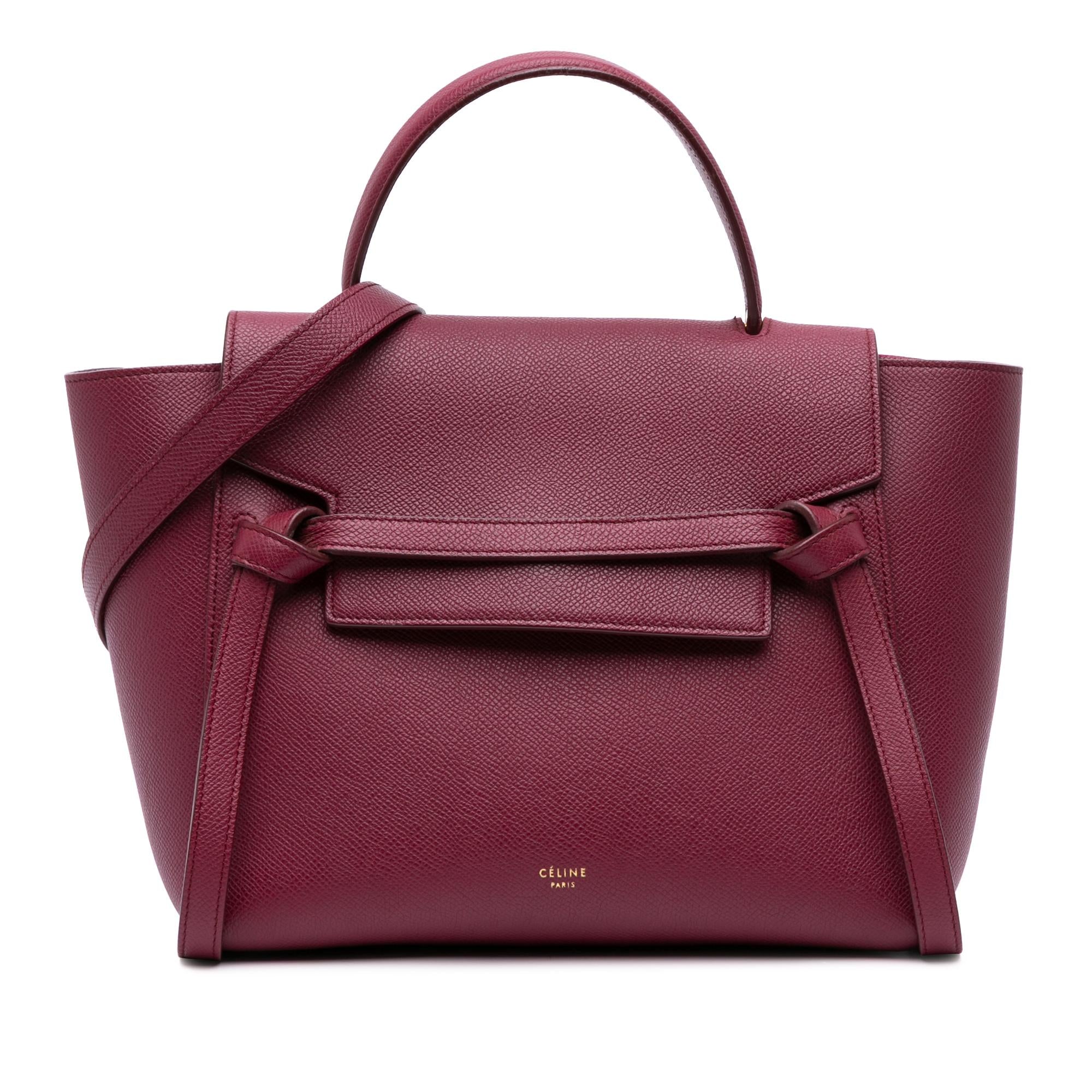 Celine Micro Grained Calfskin Belt Bag