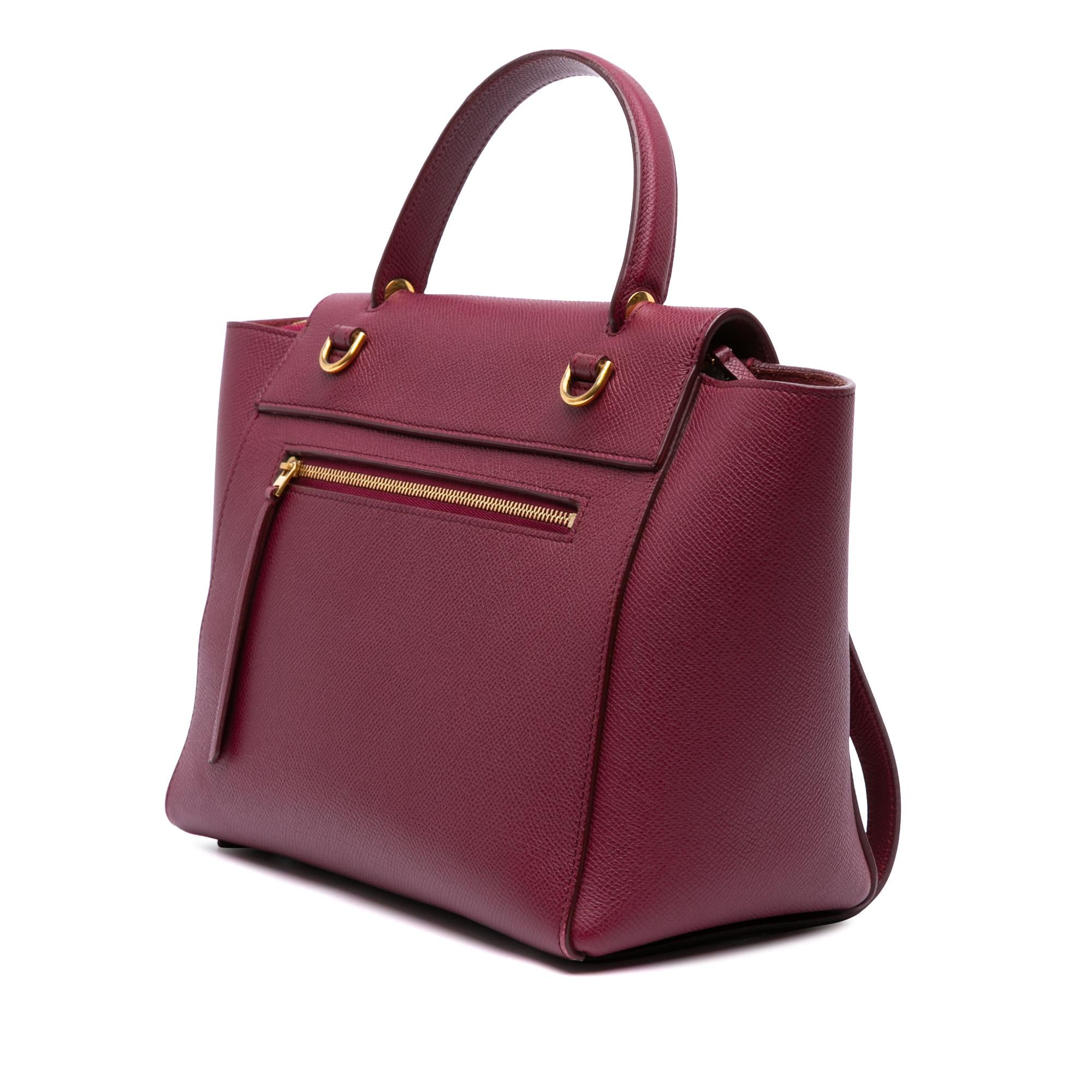 Celine Micro Grained Calfskin Belt Bag