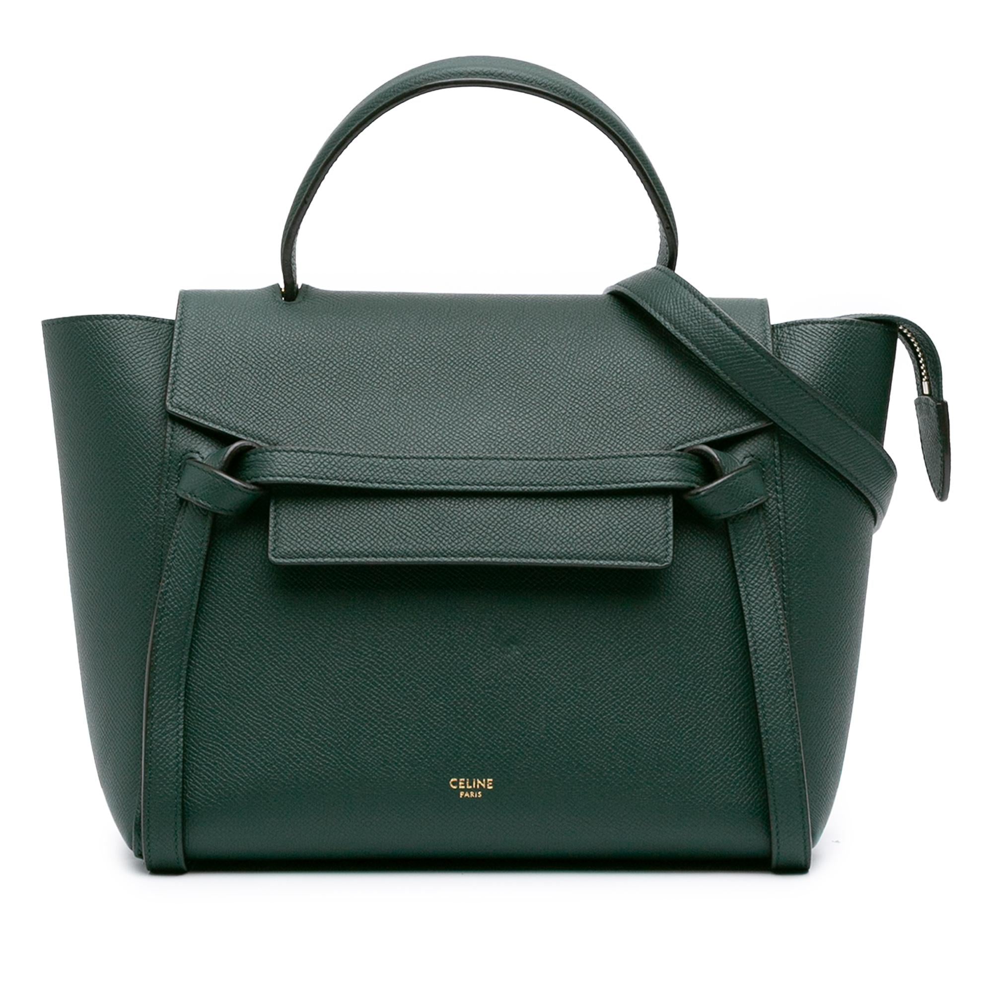 Celine Micro Grained Calfskin Belt Bag