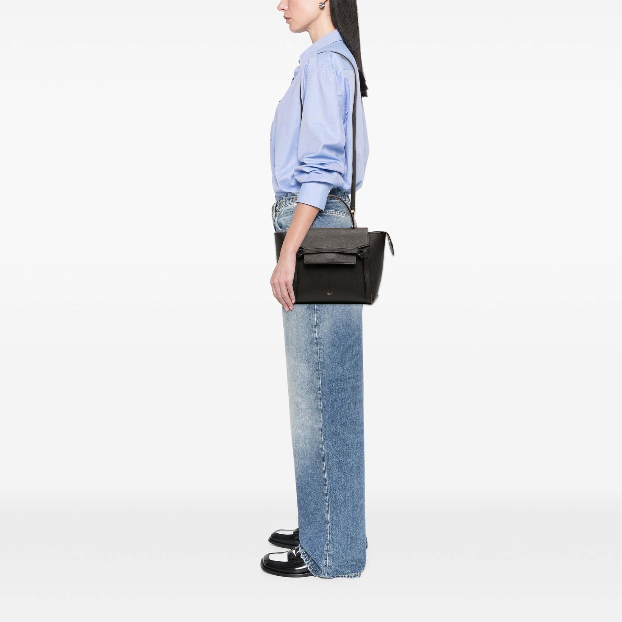 Celine Micro Grained Calfskin Belt Bag