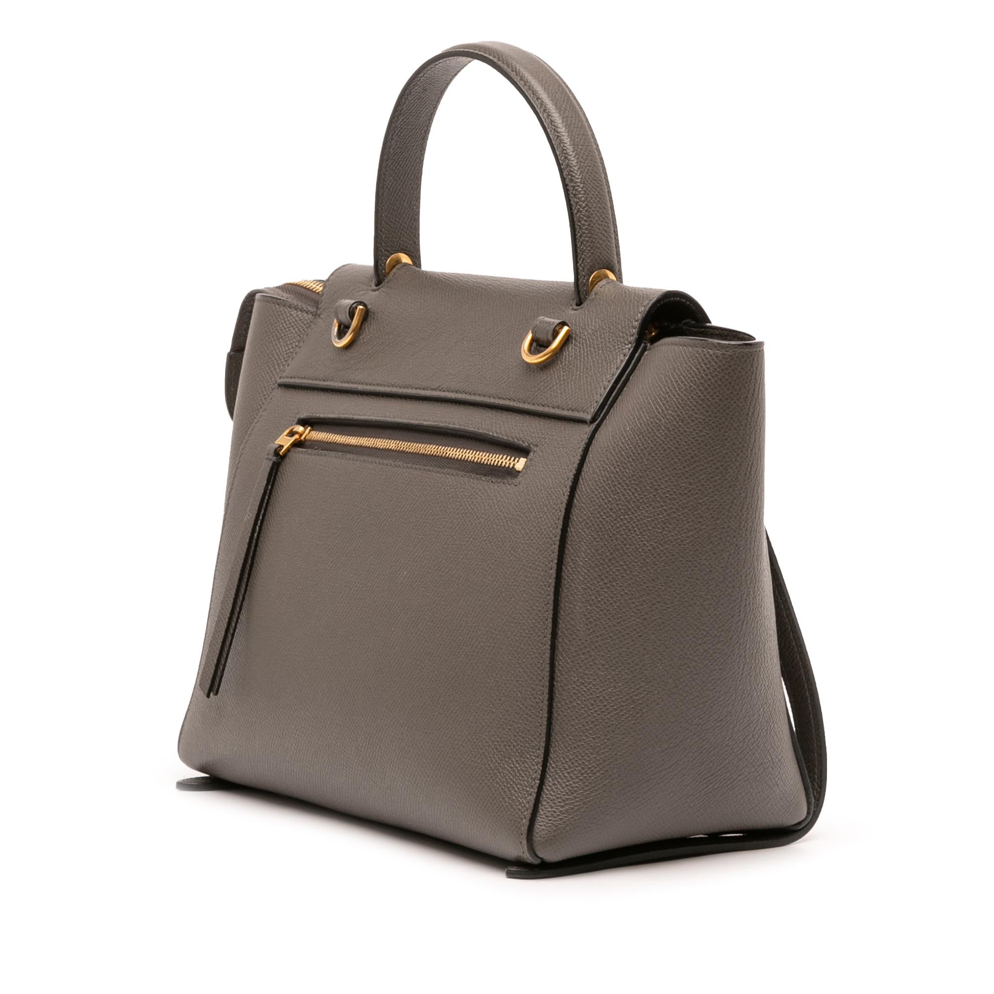 Celine Micro Grained Calfskin Belt Bag
