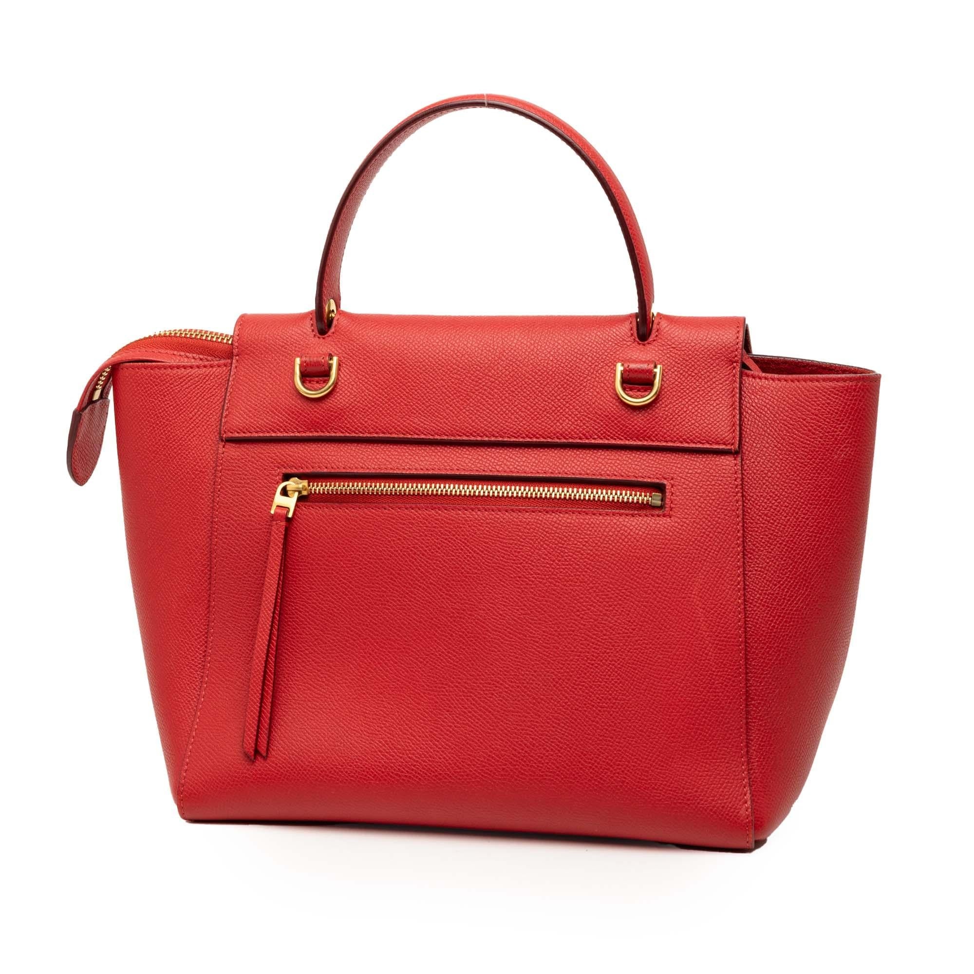 Celine Micro Grained Calfskin Belt Bag