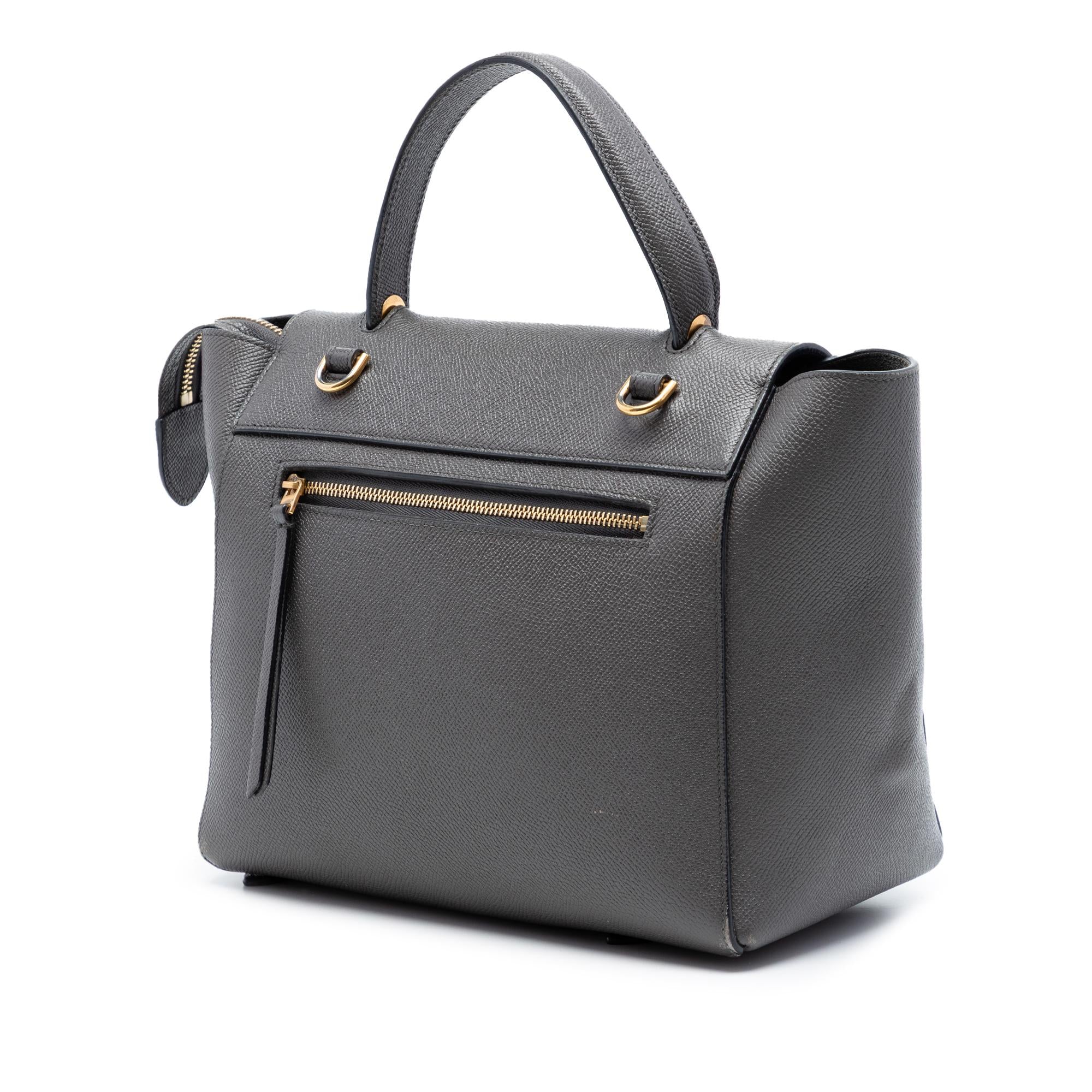 Celine Micro Grained Calfskin Belt Bag