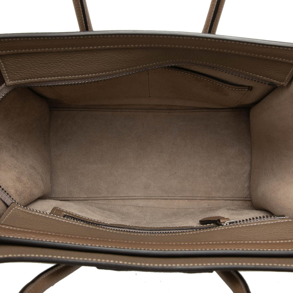 Celine Micro Leather Luggage Tote