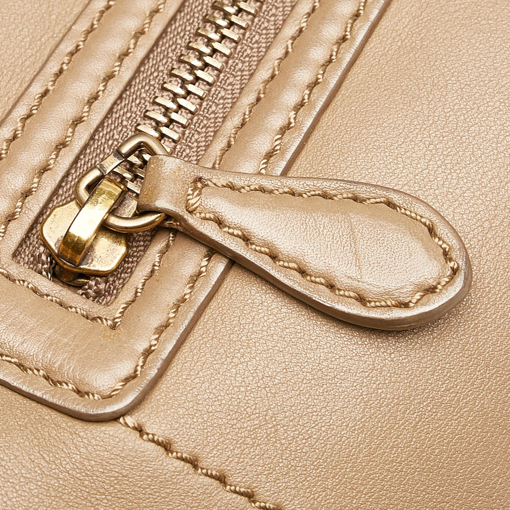Celine Micro Luggage Tote Leather Handbag (SHG-P8orBT)