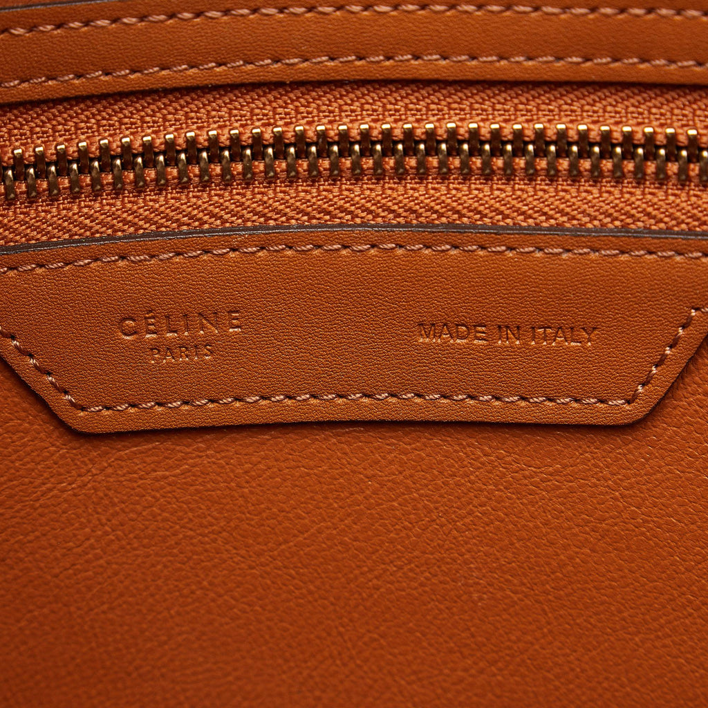 Celine Micro Luggage Tote Tricolor (SHG-Kseeyq)