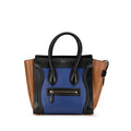 Celine Micro Tricolor Leather Luggage Tote