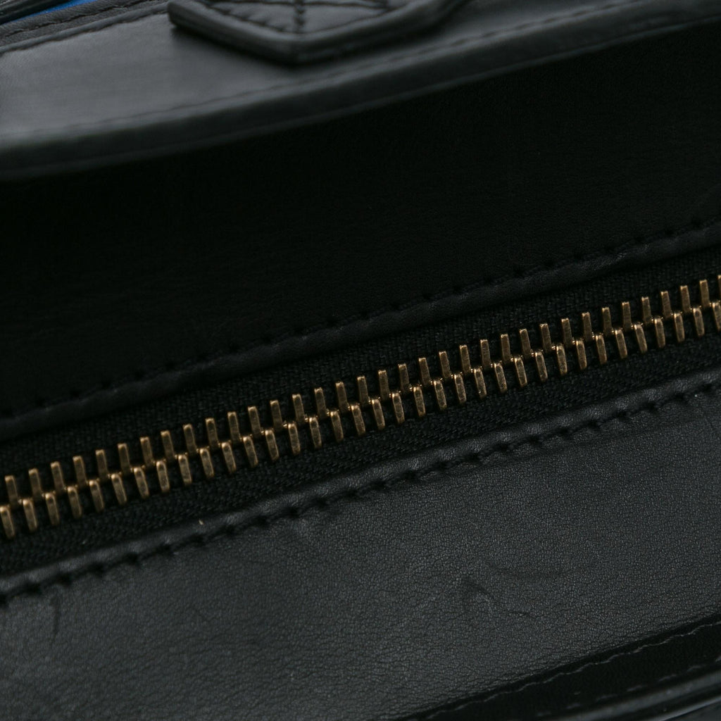 Celine Micro Tricolor Luggage Tote (SHG-oH1S4a)