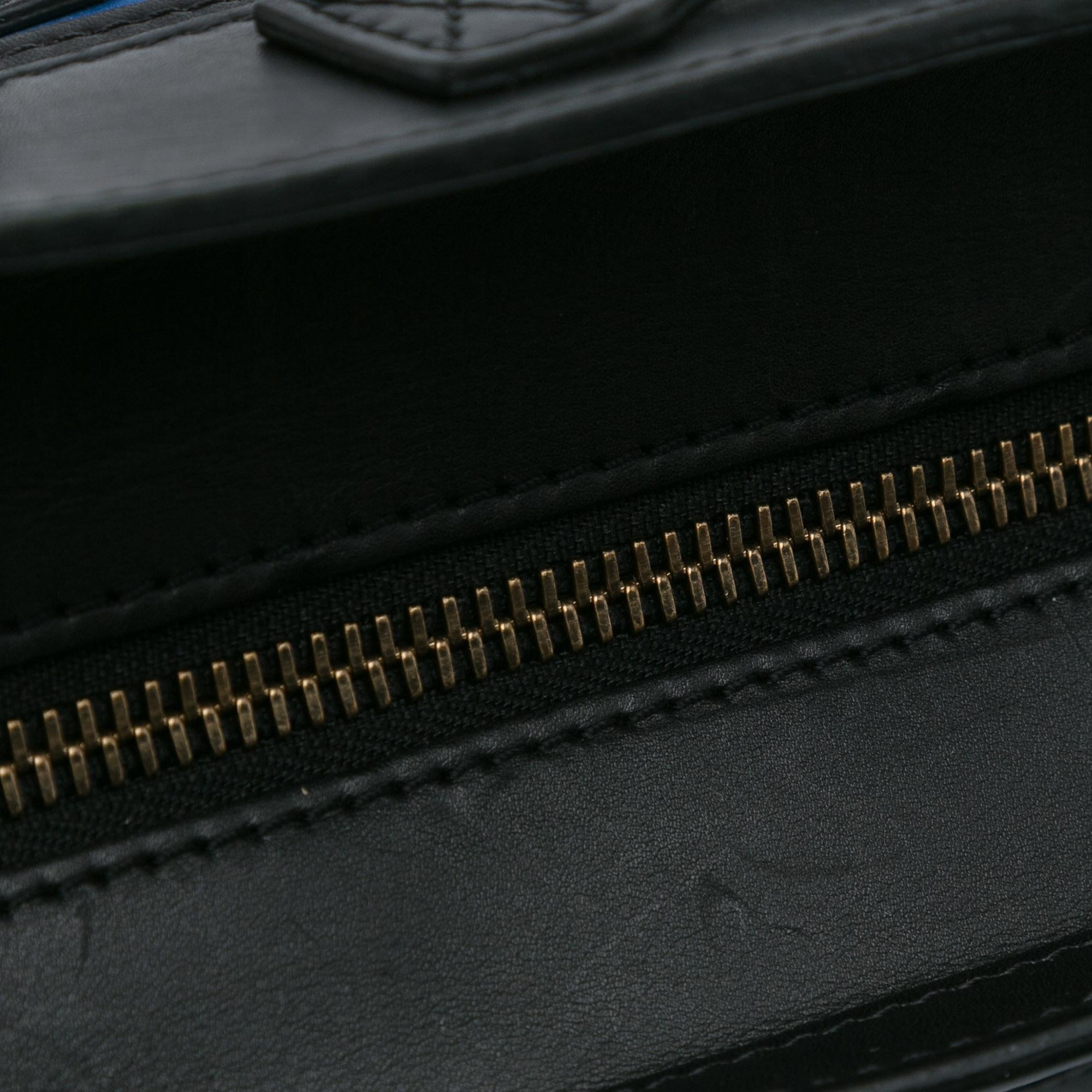 Celine Micro Tricolor Luggage Tote (SHG-oH1S4a)